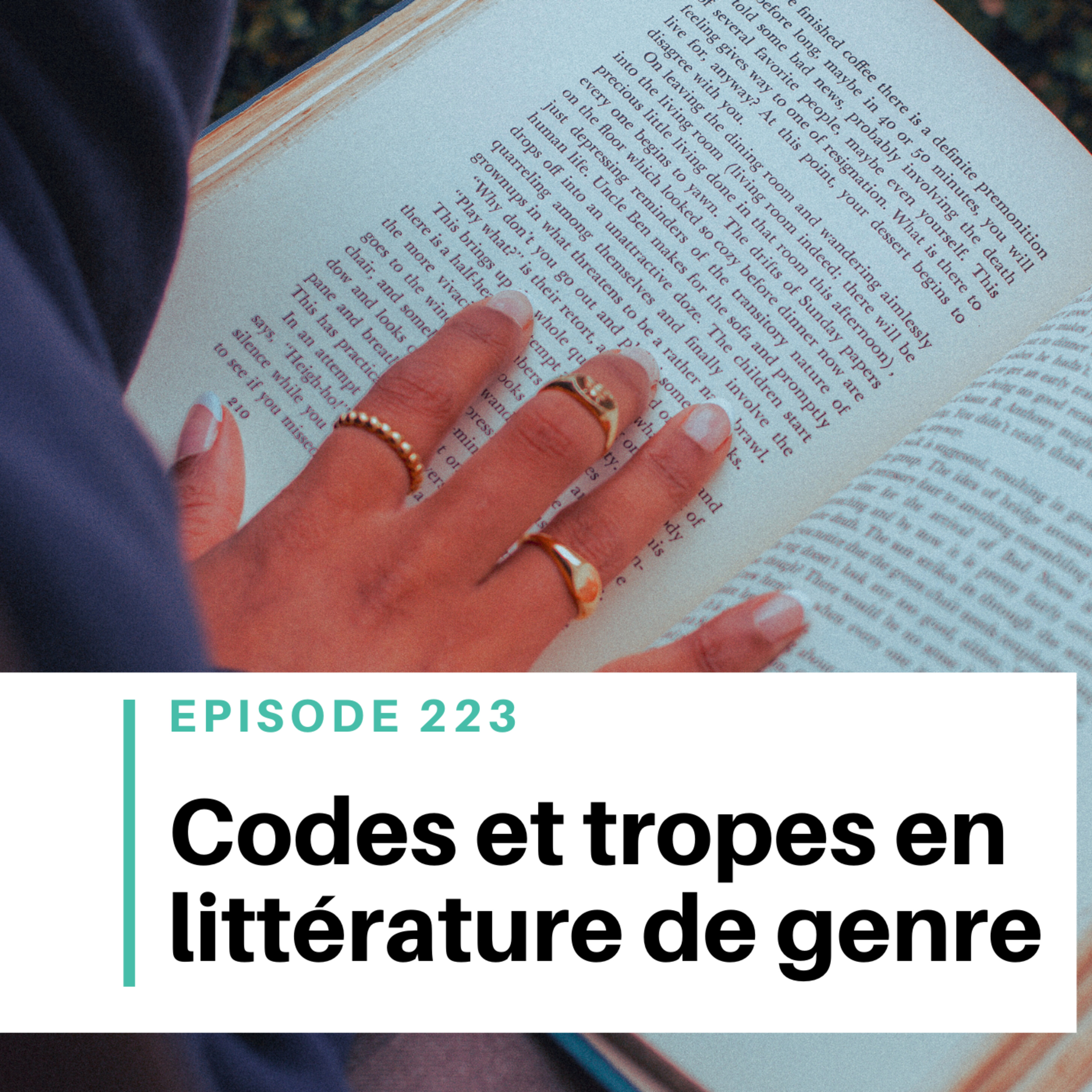 Ep #223 - Les codes et les tropes en littérature de genre episode artwork