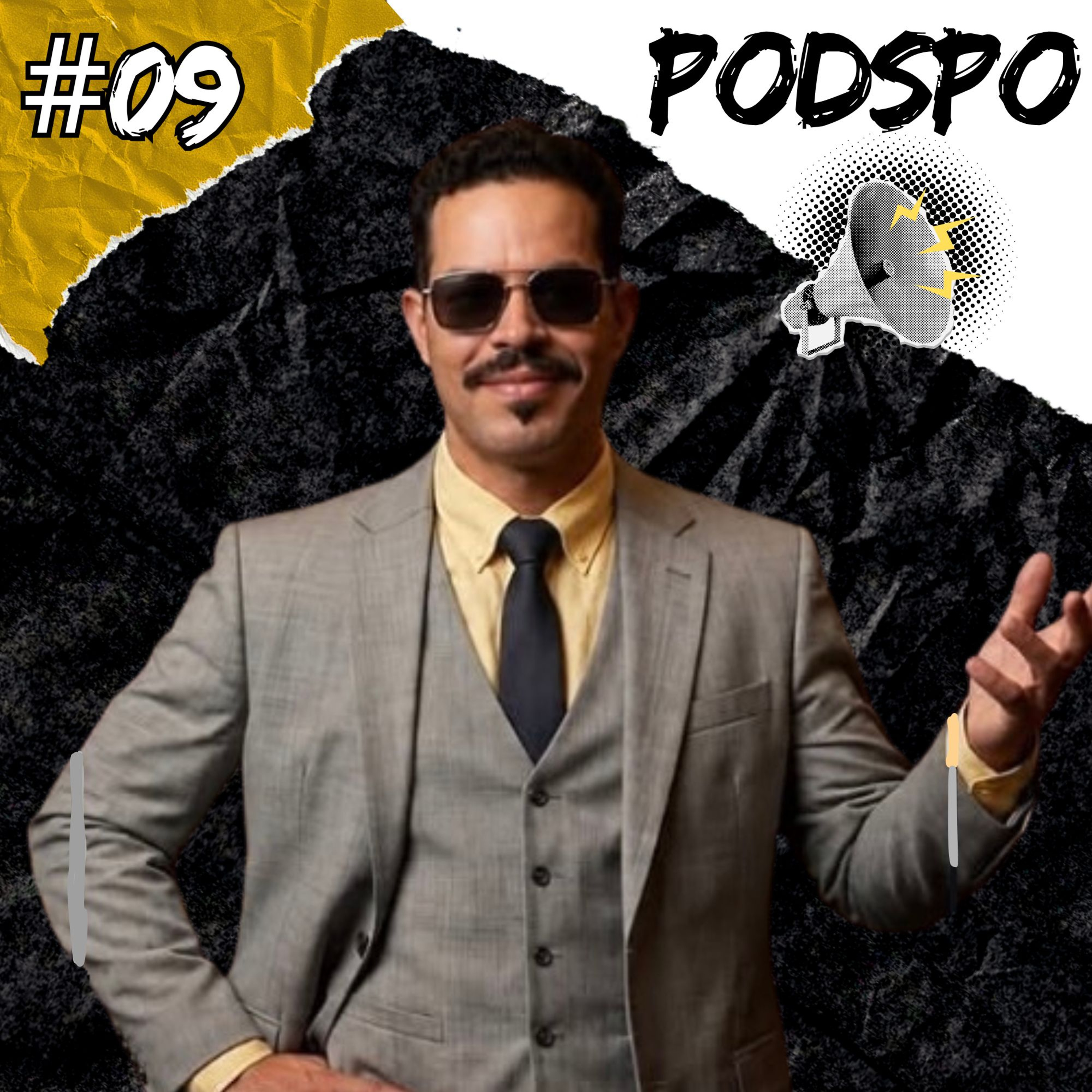 Gledyson Augustto - PodSPO #09 episode artwork