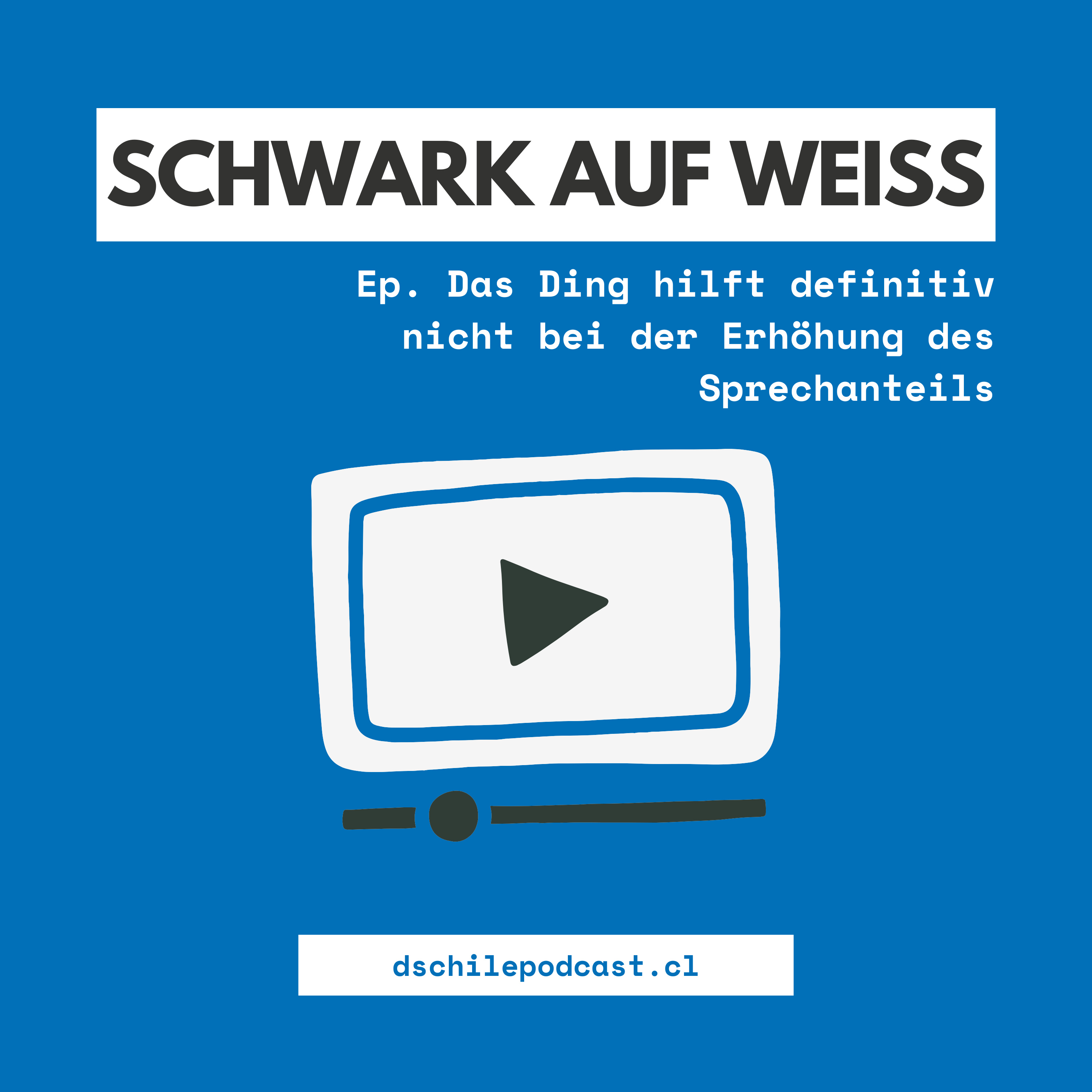 Das Ding hilft definitiv nicht bei der Erhöhung des Sprechanteils! episode artwork