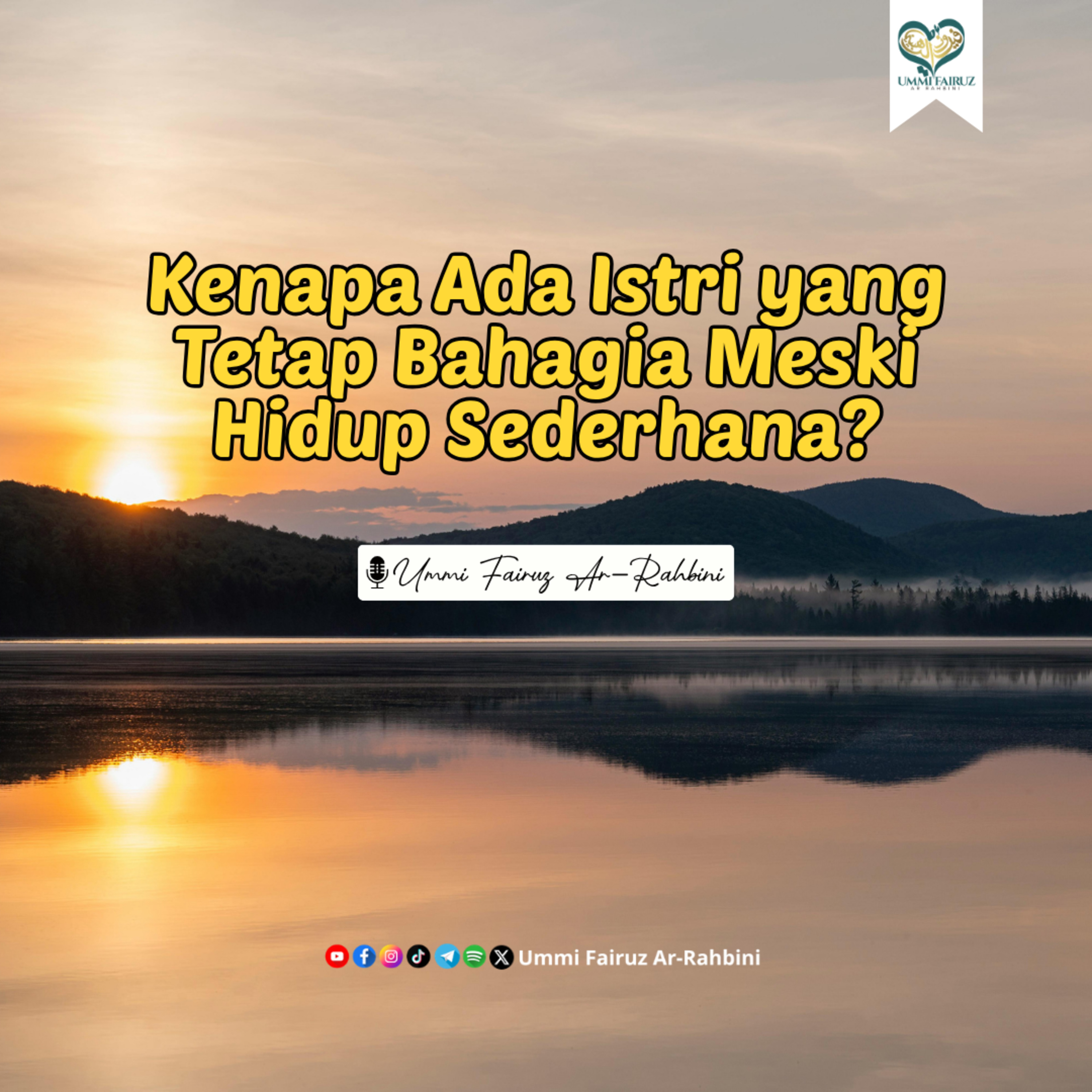 Kenapa Istri Qonaah Bisa Tetap Bahagia Meski Hidup Sederhana? episode artwork