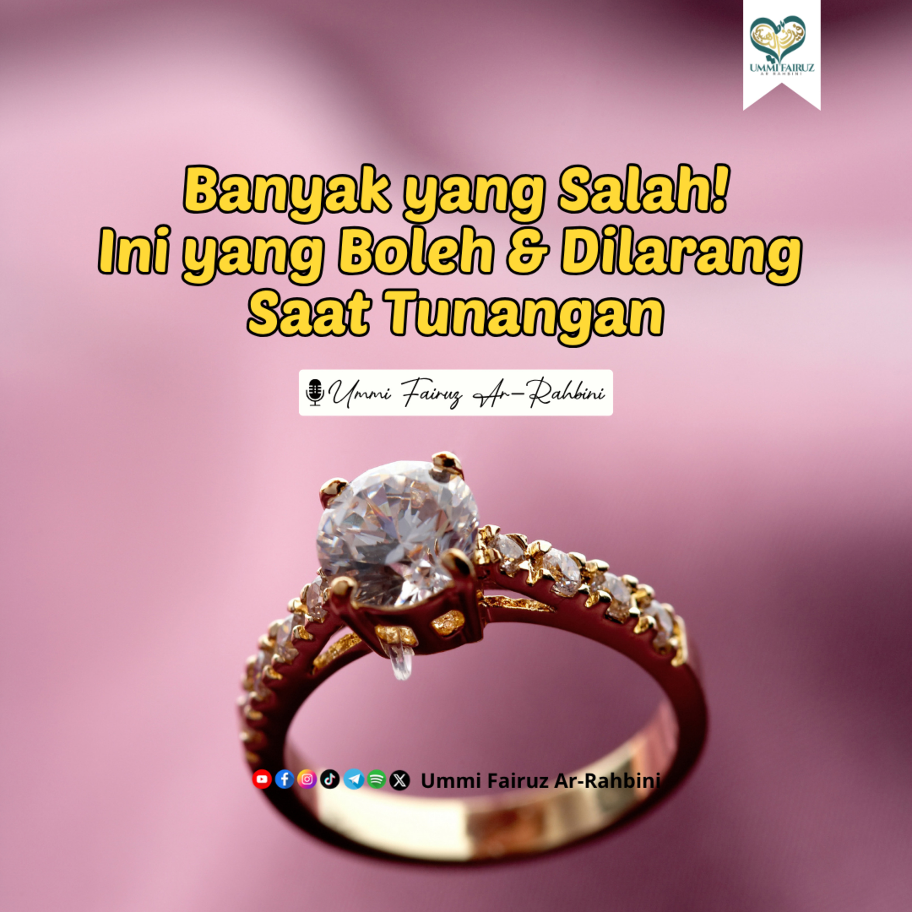 Tunangan dalam Islam: Batasan yang Banyak Disalahpahami episode artwork