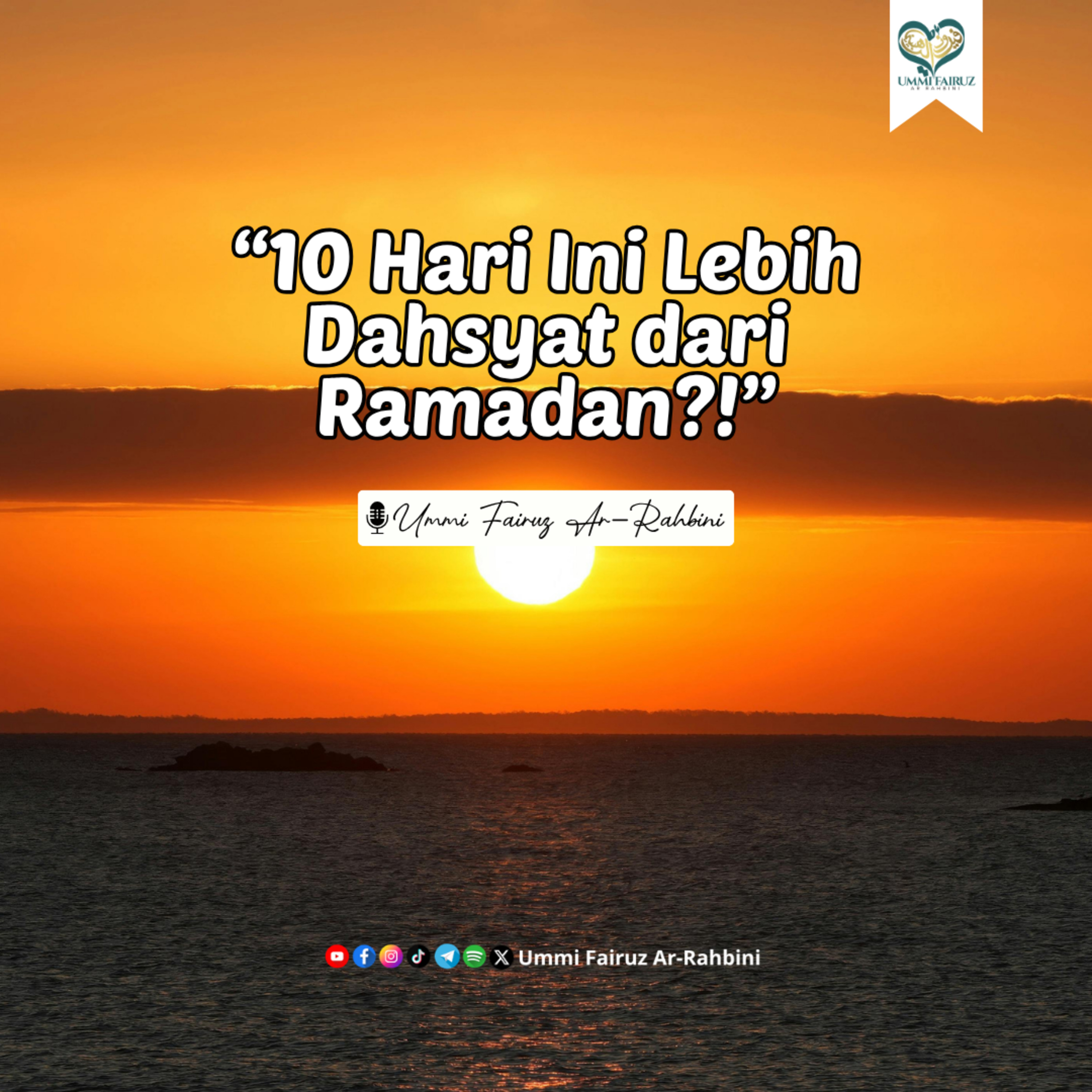 Kenapa 10 Awal Dzulhijjah Sangat Istimewa? episode artwork
