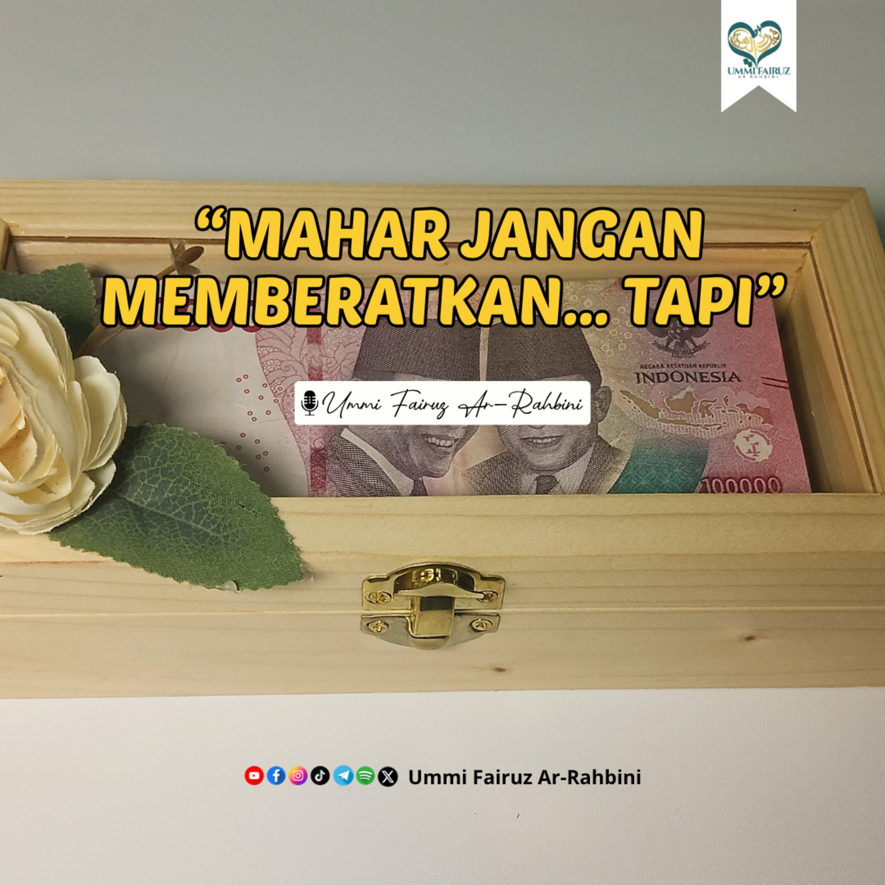 Hukum Mahar dalam Islam: Jangan Memberatkan, Tapi Harus Bernilai? episode artwork