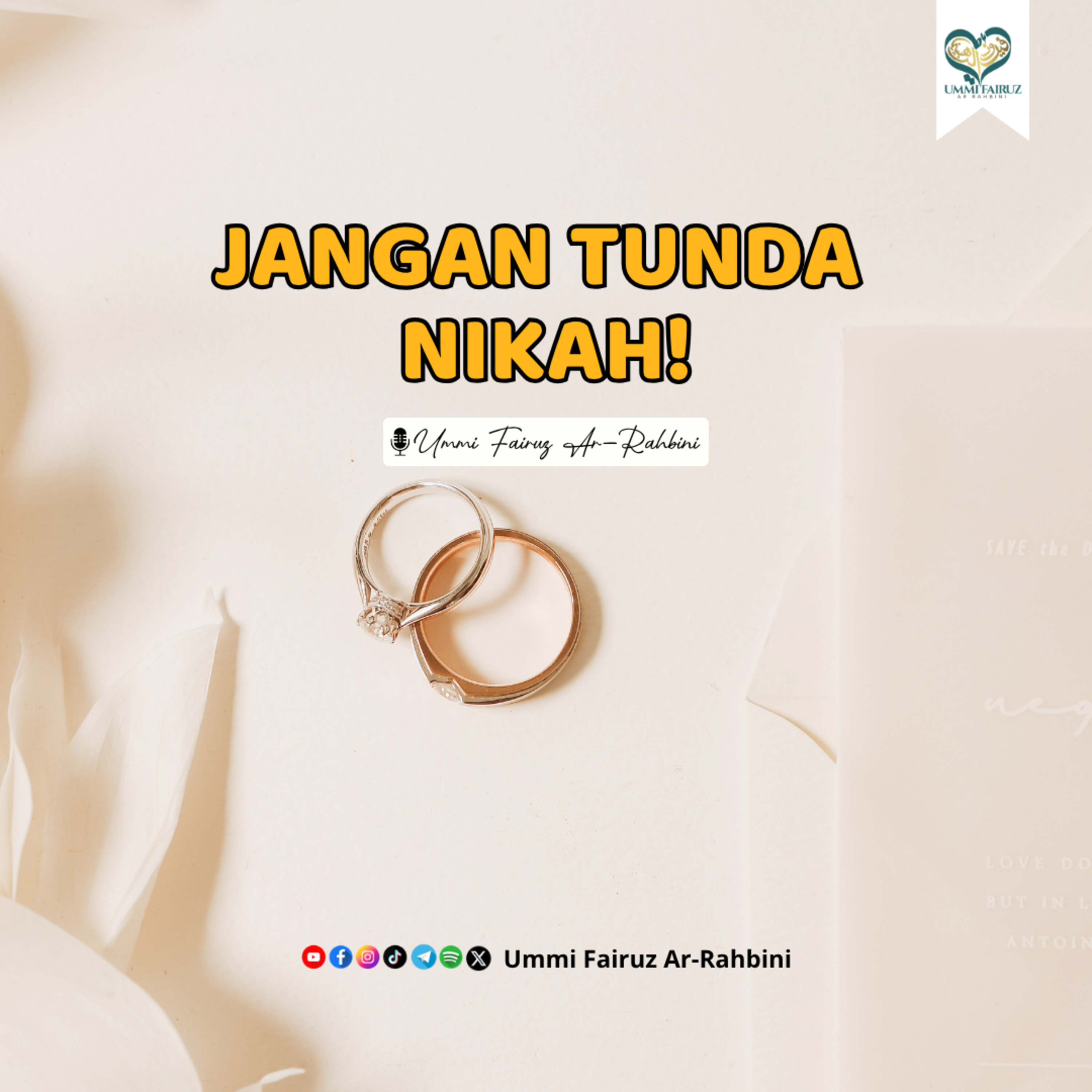 Sebab dan Akibat Menunda Pernikahan episode artwork