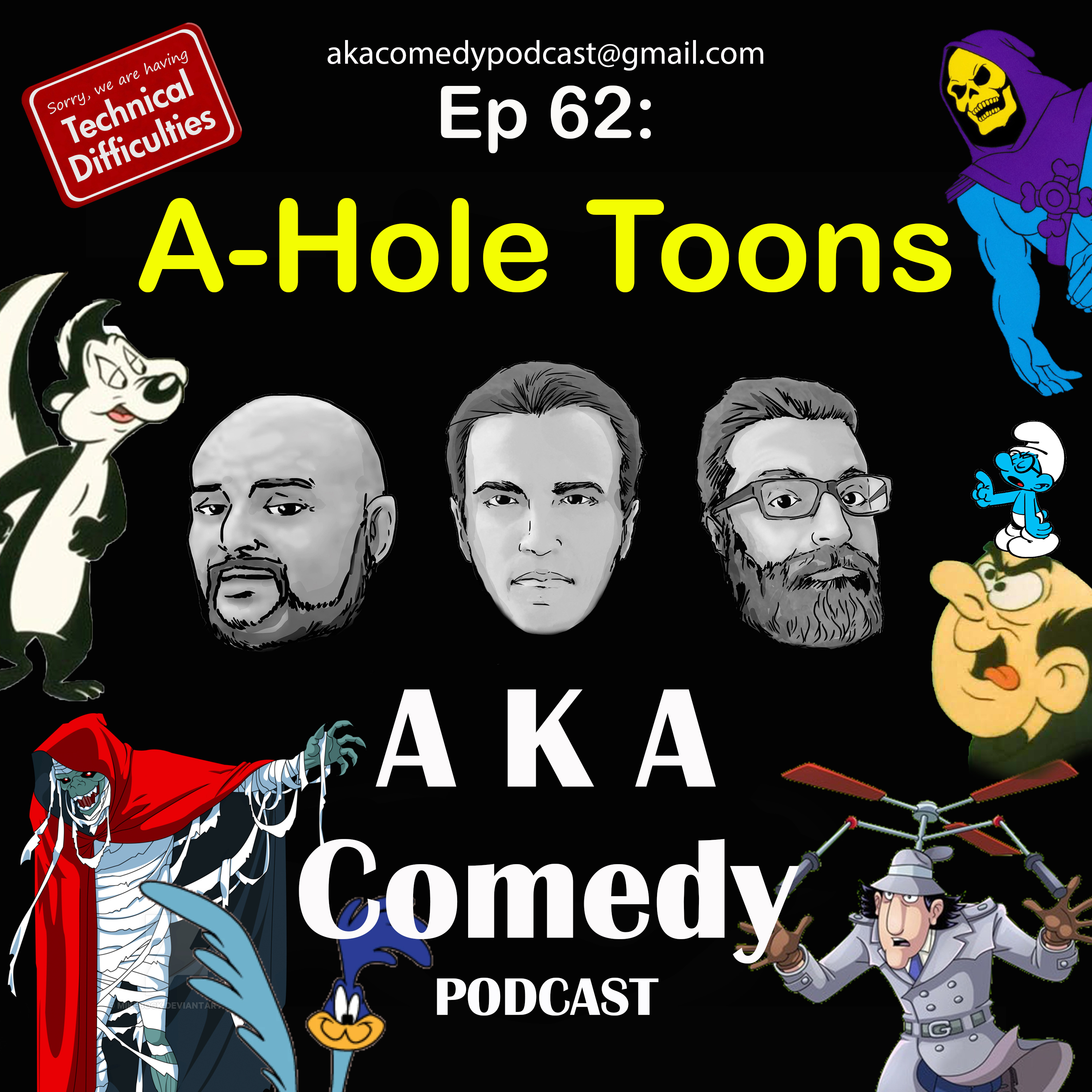 Ep 62: A-Hole Toons episode artwork