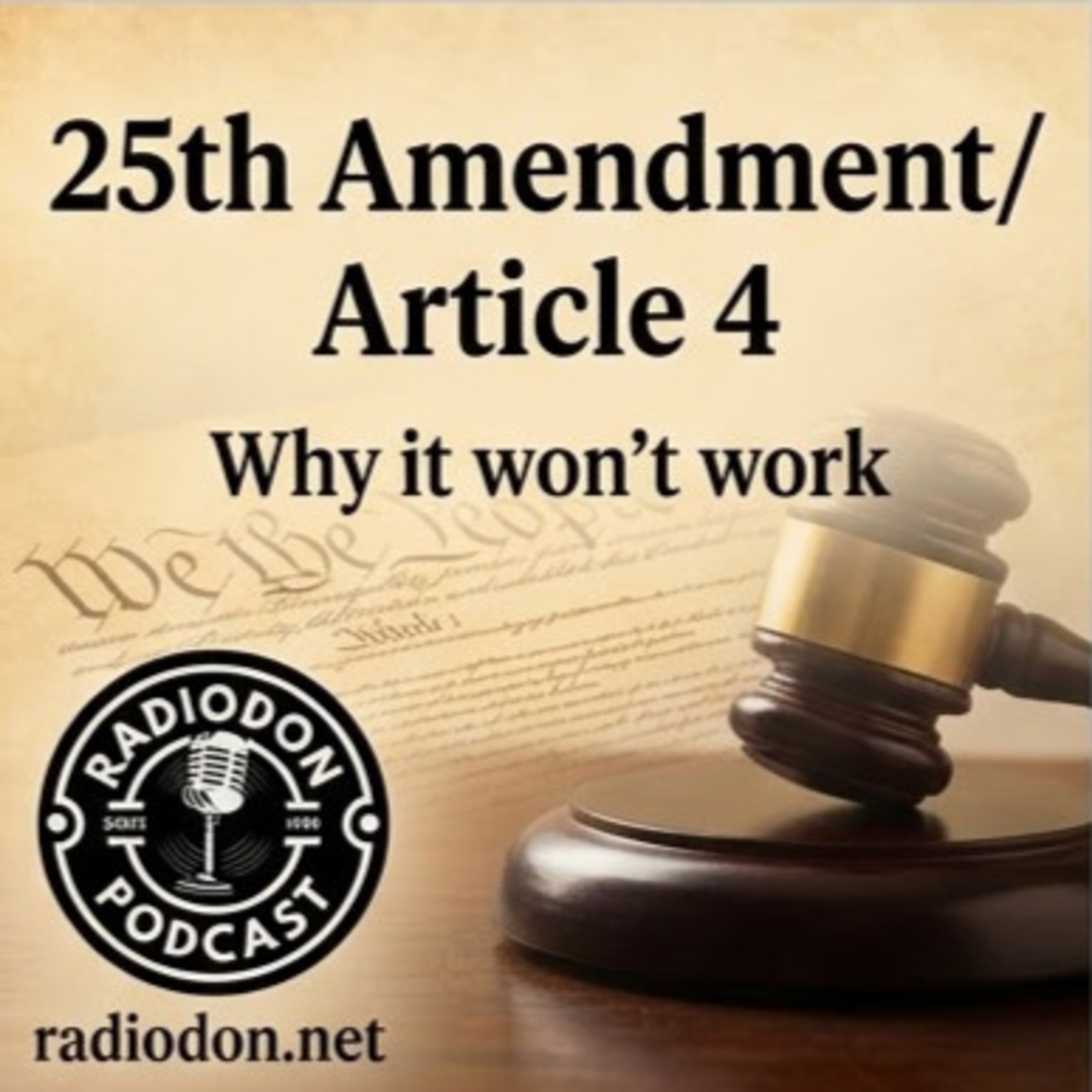 Amendment 25/Article 4: Why It Won't Work episode artwork