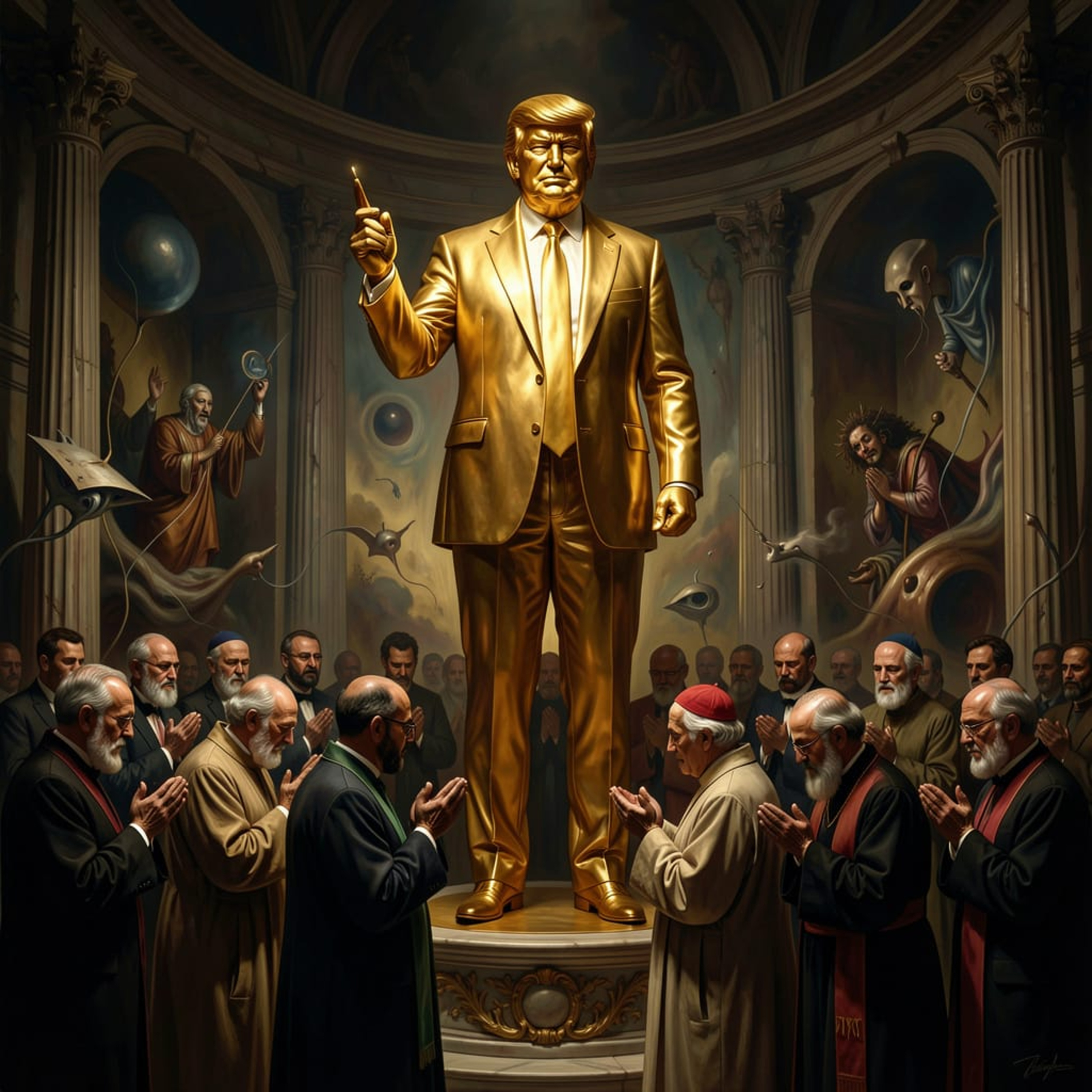 Ep. 1965: THE ANTI-CHRIST IDOLATRY OF NARCISSIST DONALD TRUMP episode artwork