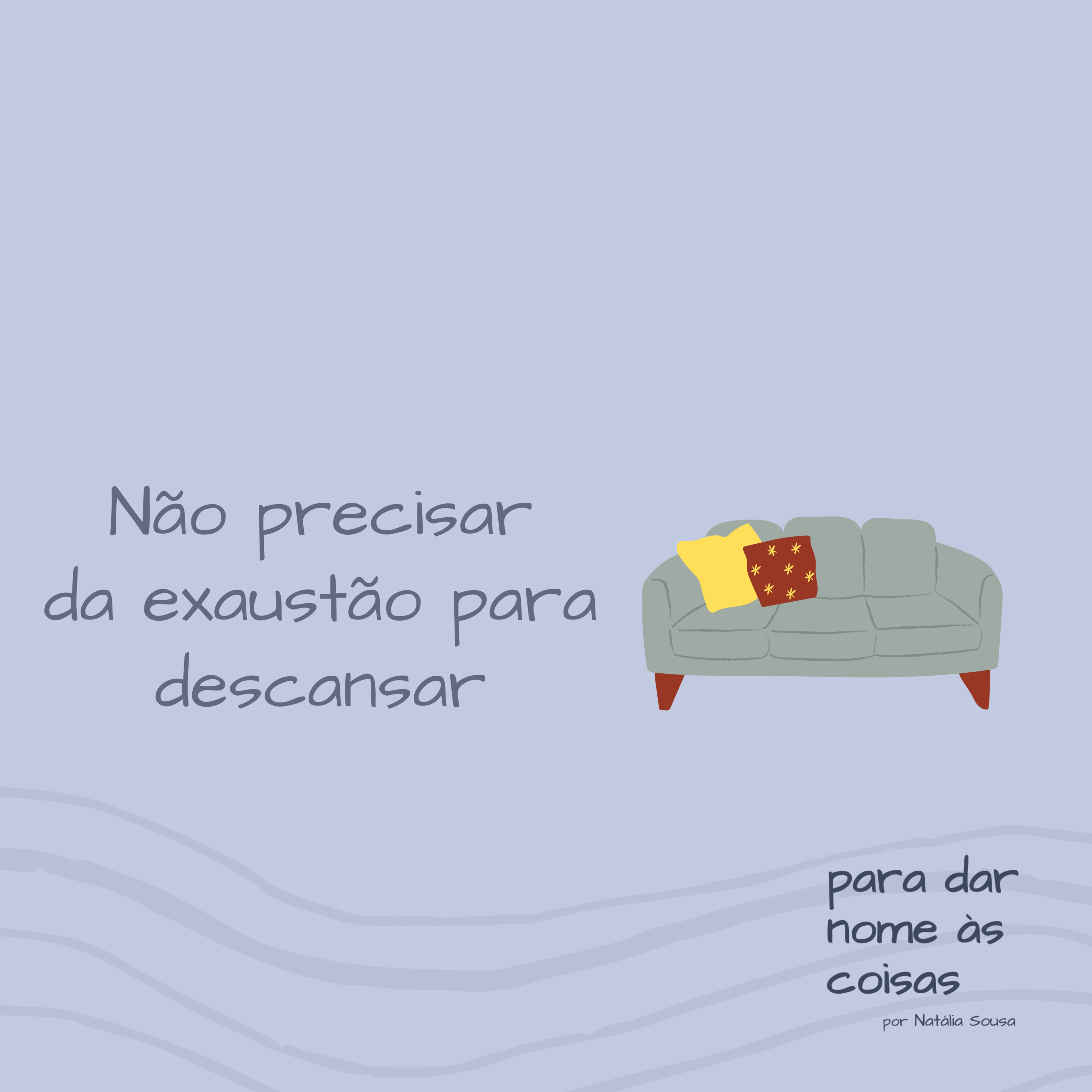 Para dar nome às coisas