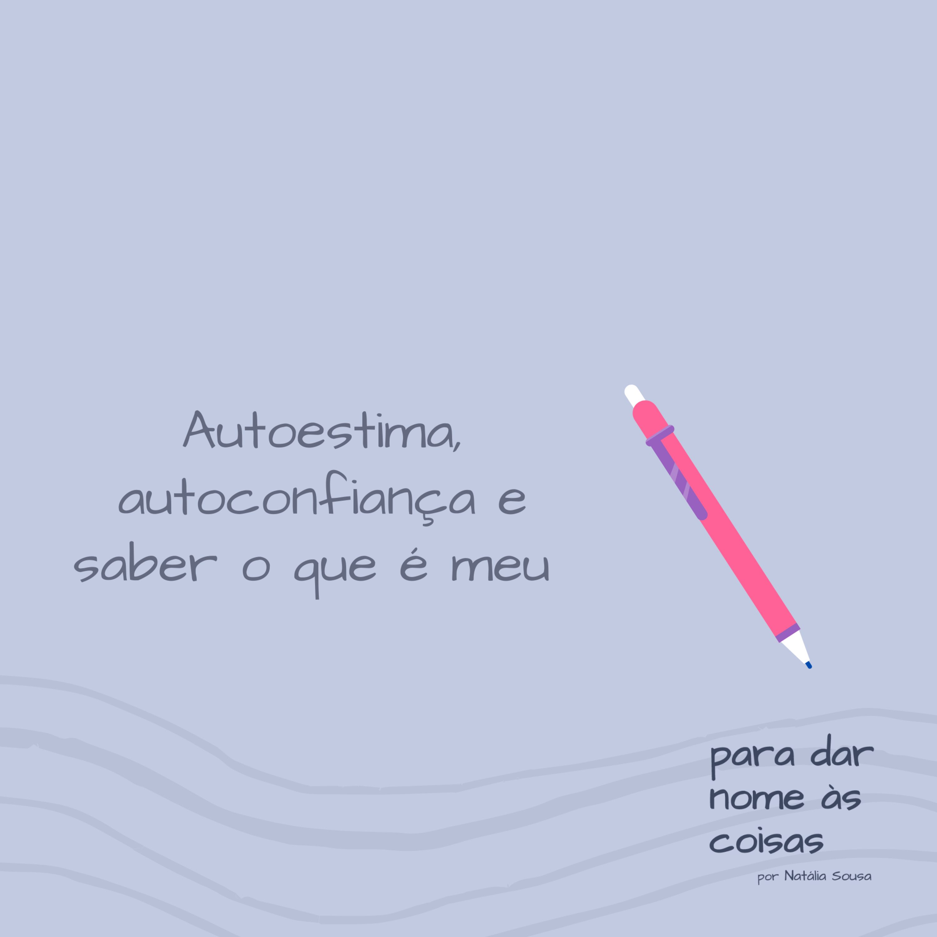 Para dar nome às coisas