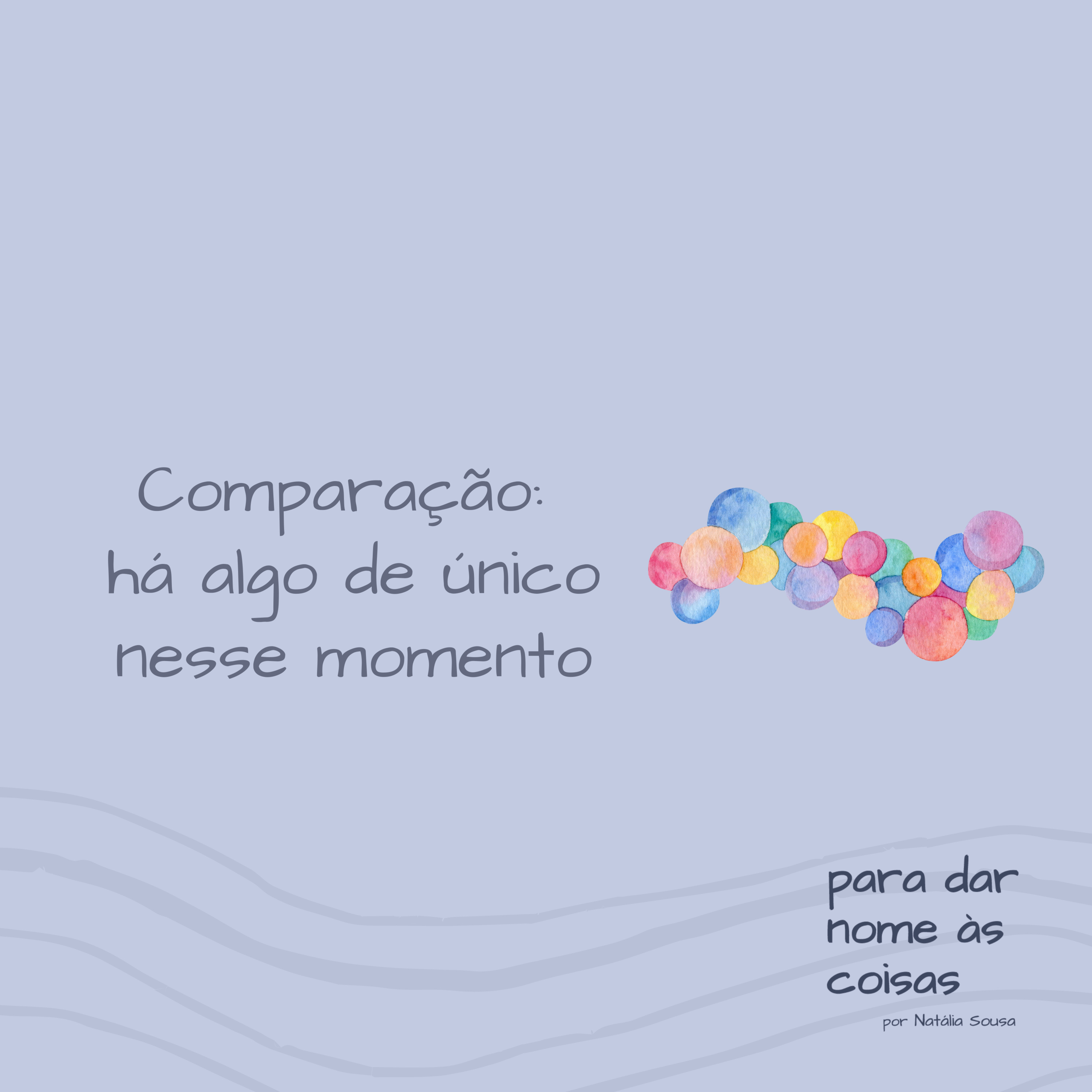 Para dar nome às coisas