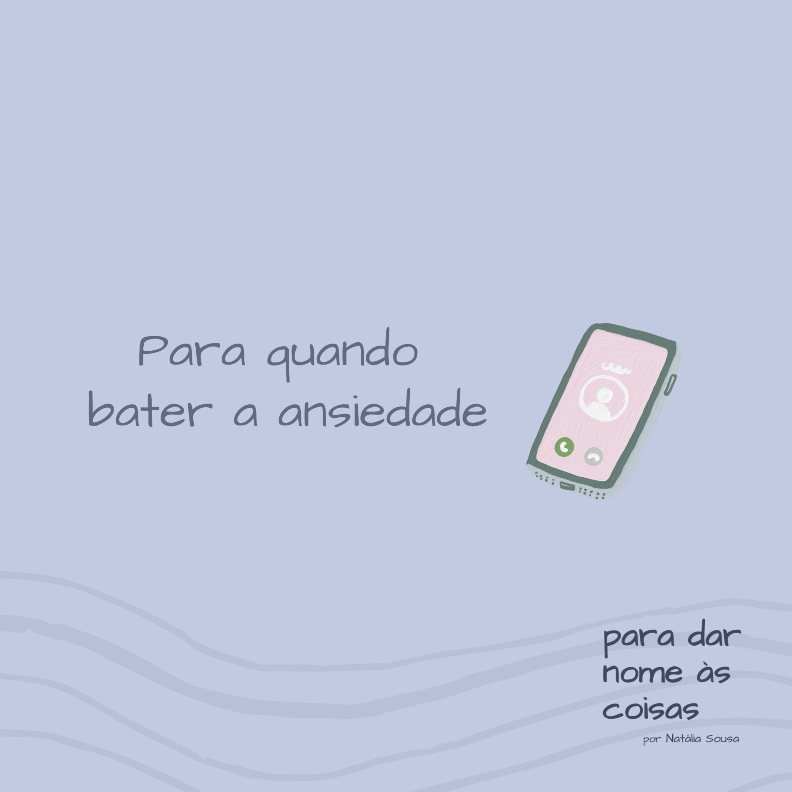 S08EP315 - Para quando bater a ansiedade 