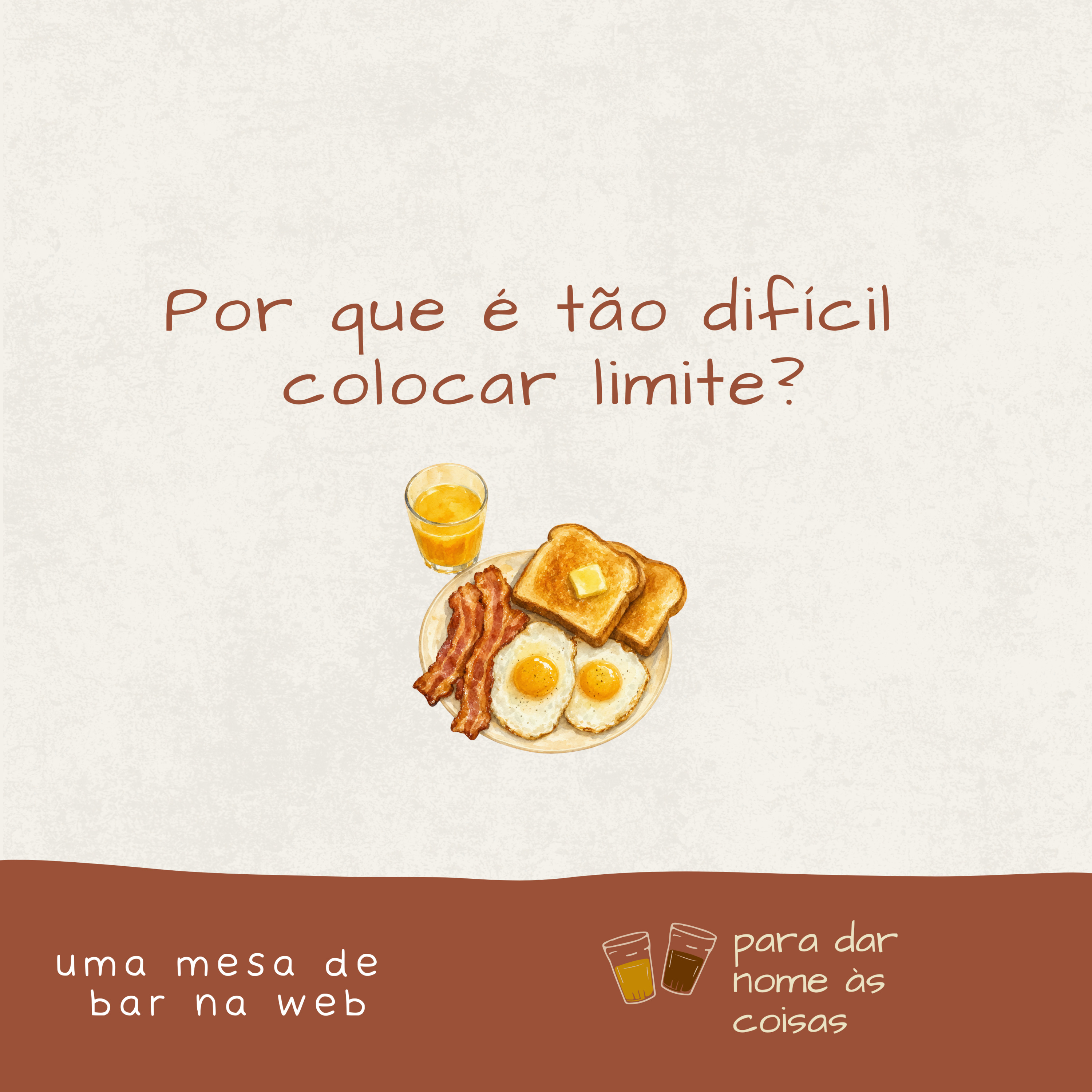 S08EP333 - Por que é tão difícil colocar limite? episode artwork