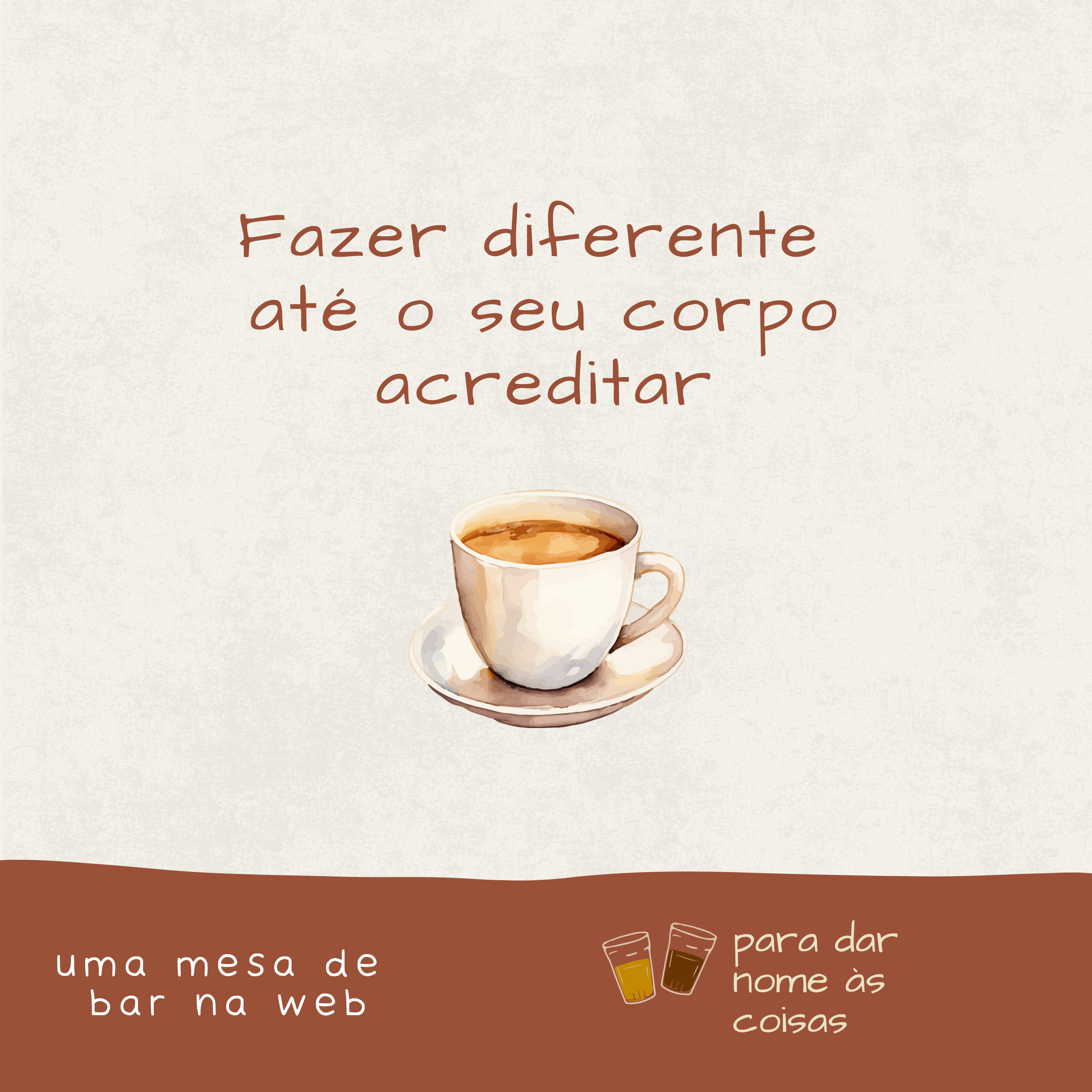 S08EP341 - Fazer diferente até seu corpo acreditar episode artwork
