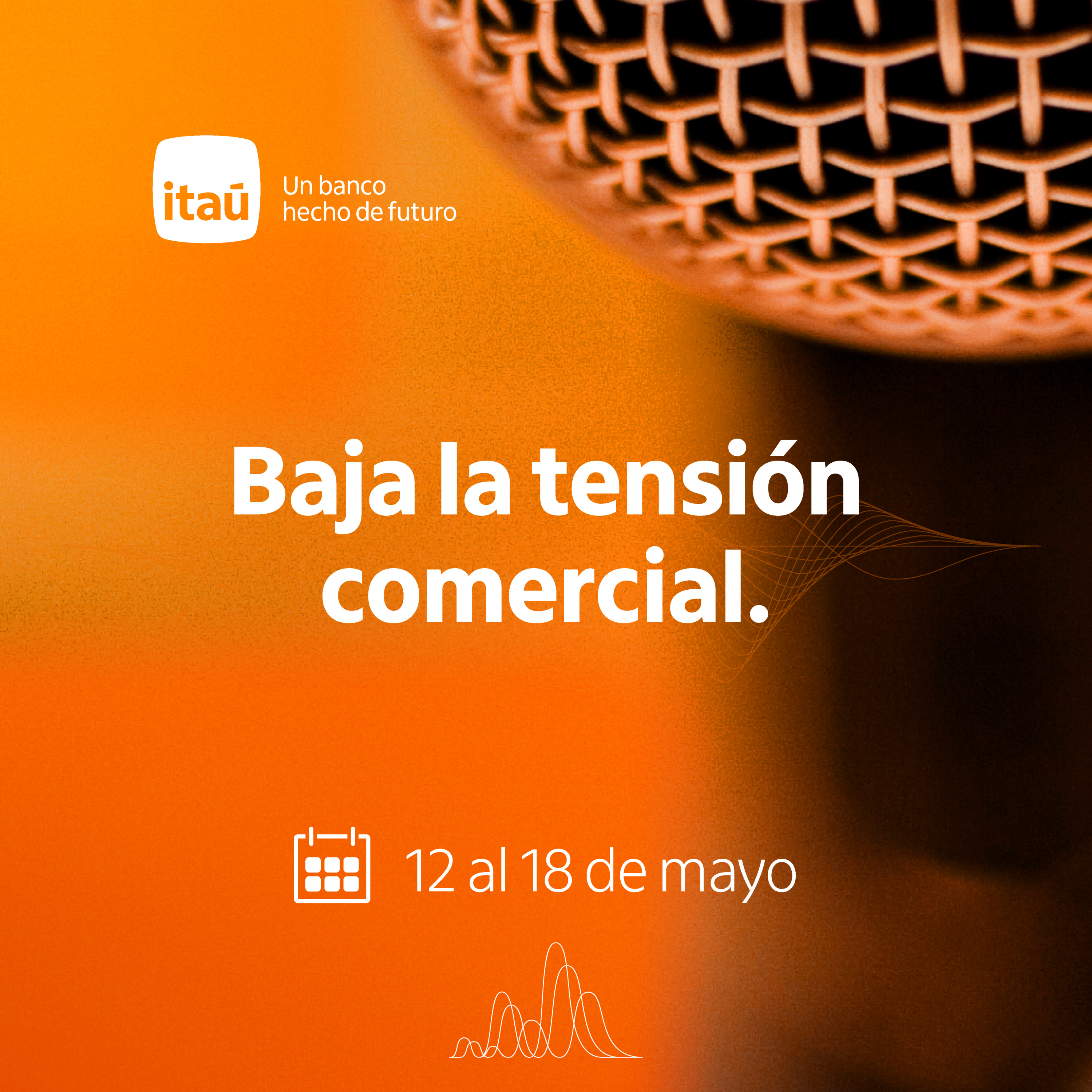 Baja la tensión comercial.