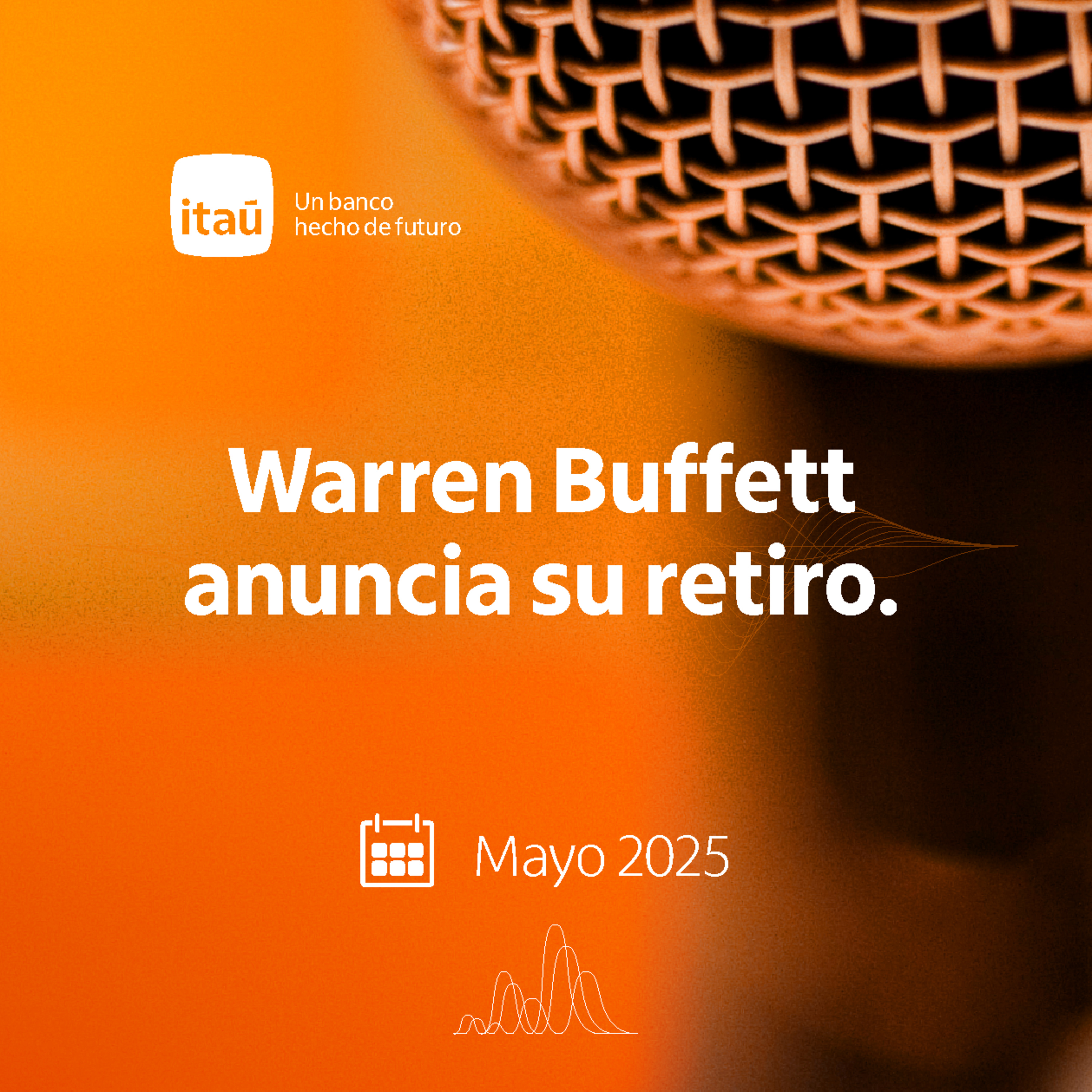 Warren Buffett anuncia su retiro.