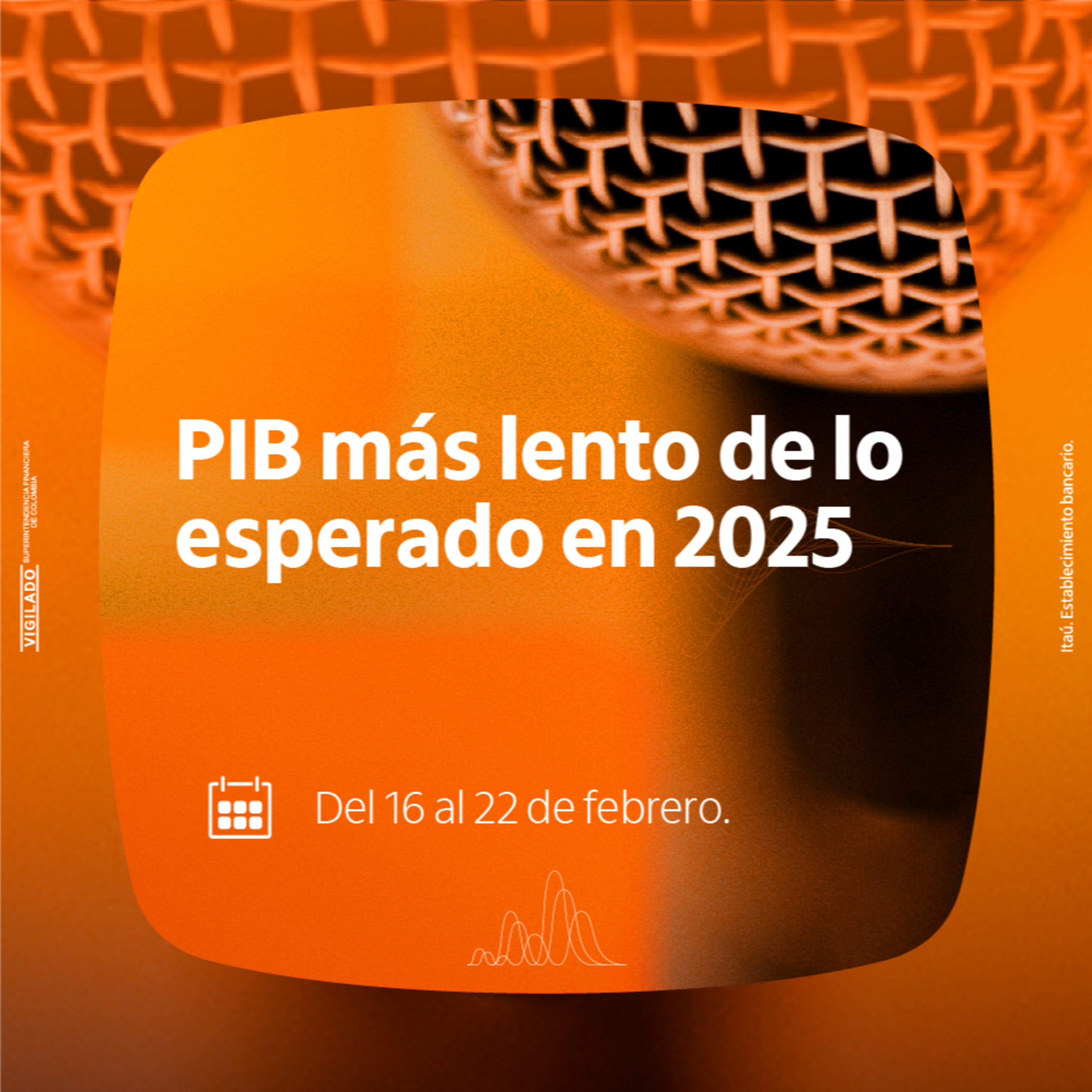 PIB más lento de lo esperado en 2025.