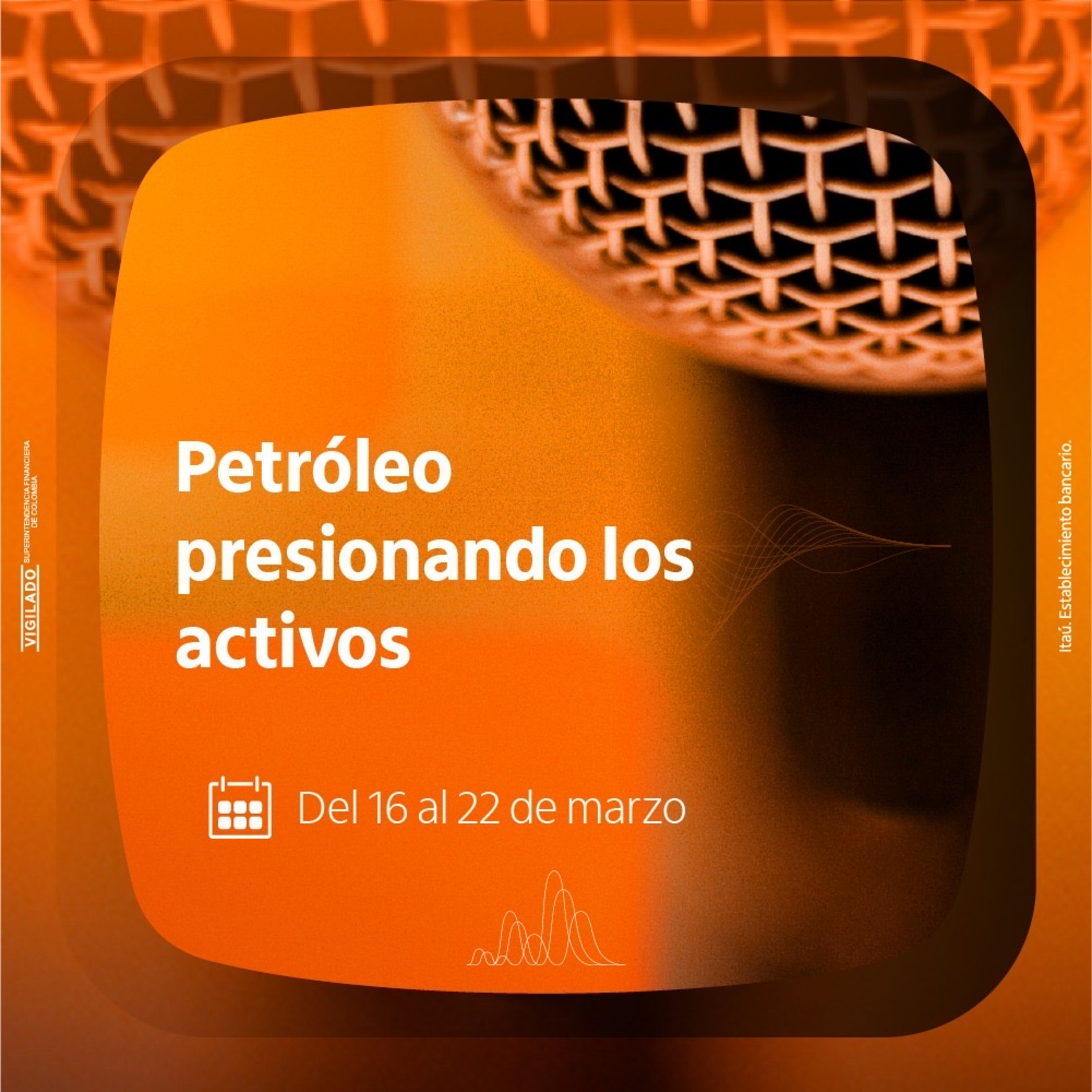 Petróleo presionando los activos