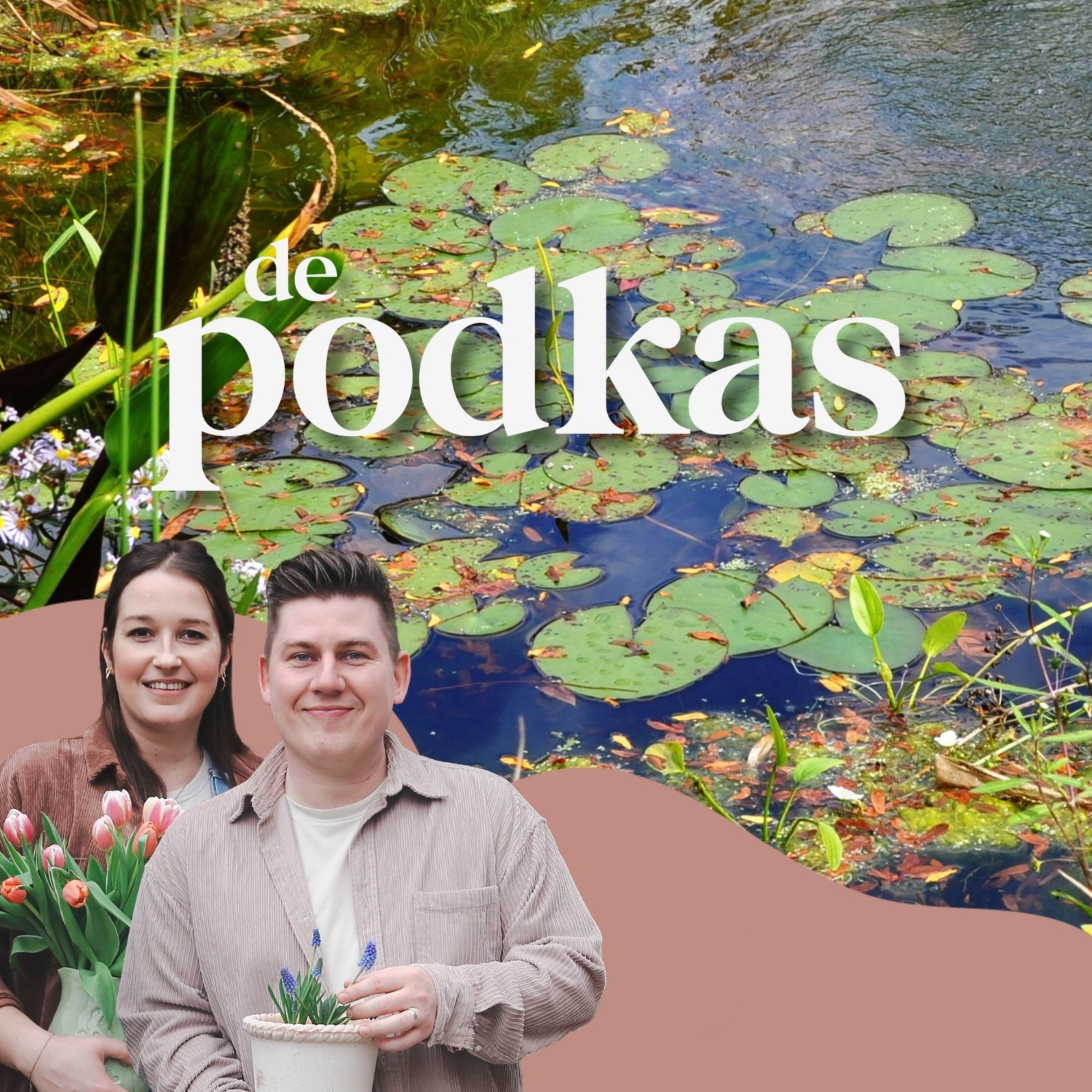 De Podkas #S2E9: Een natuurlijke vijver aanleggen | Kruisbestuiving | Mieren & pioenrozen