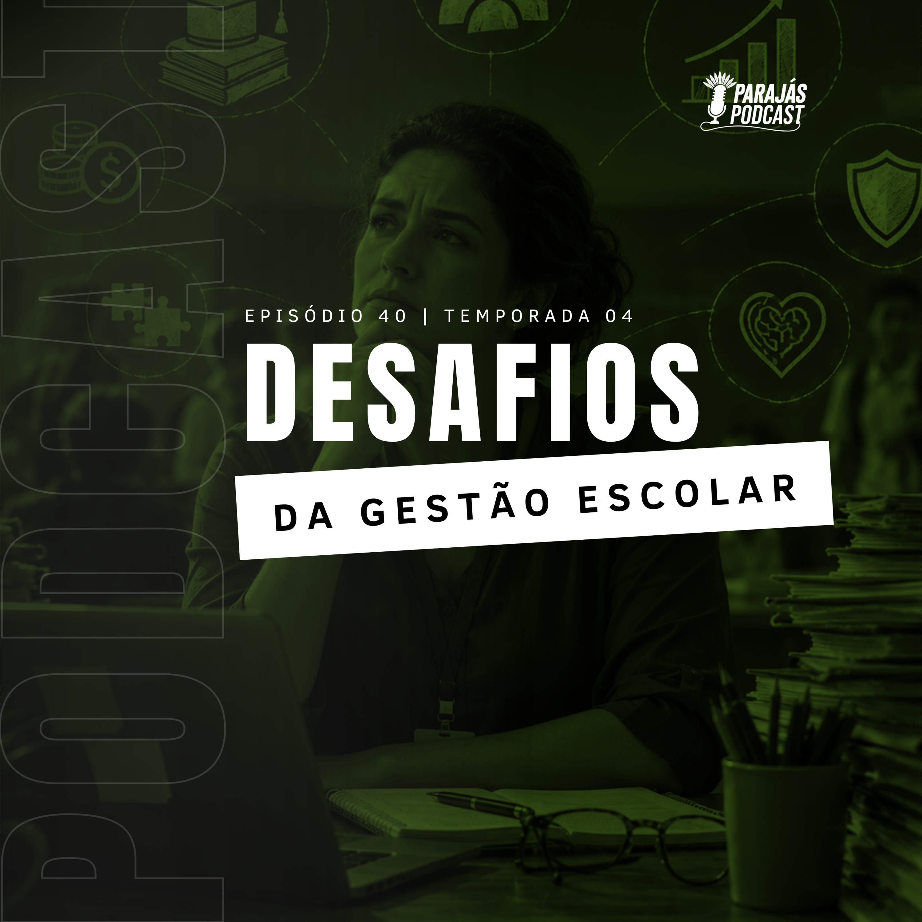 Desafios da Gestão Escolar • Parajás Podcast #40 episode artwork