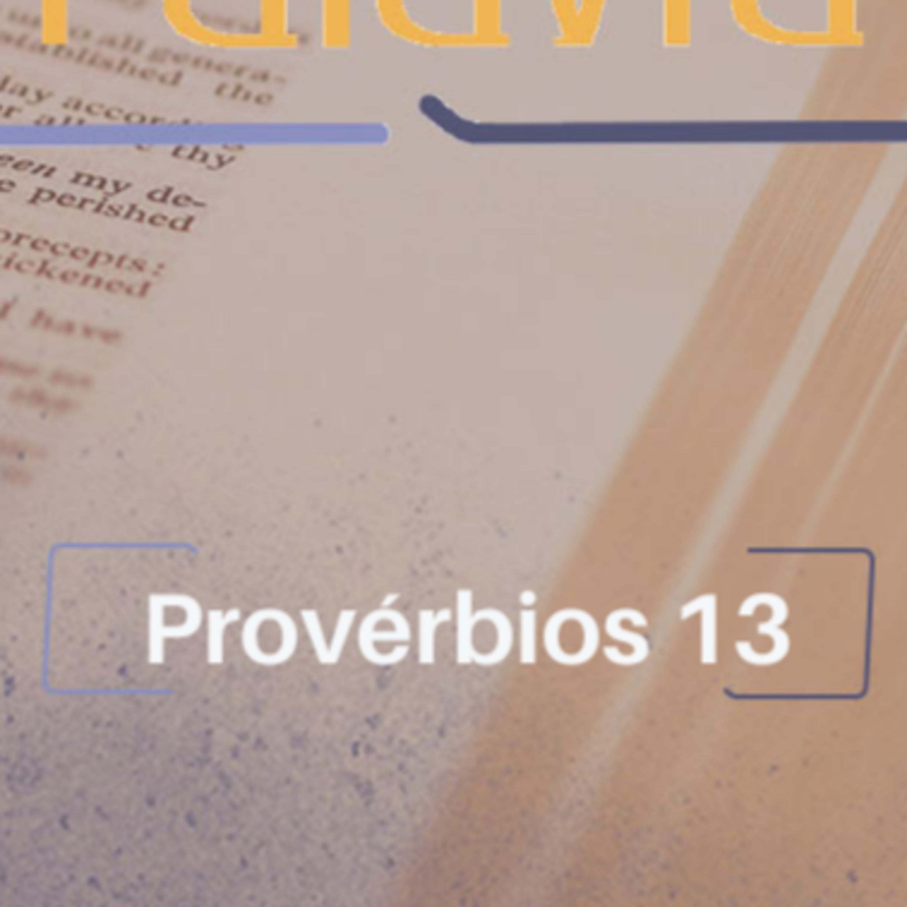 Provérbios 13