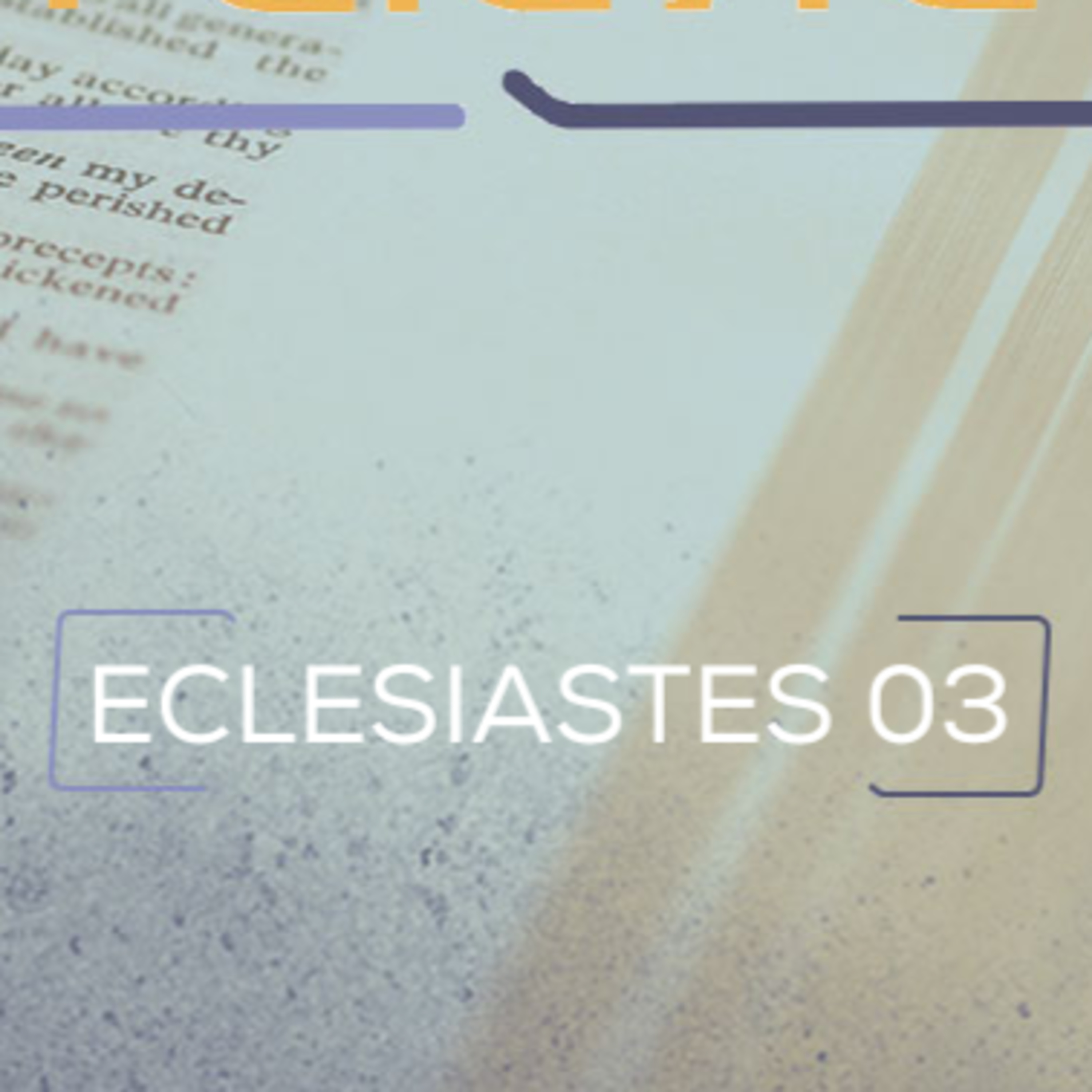 Eclesiastes 3