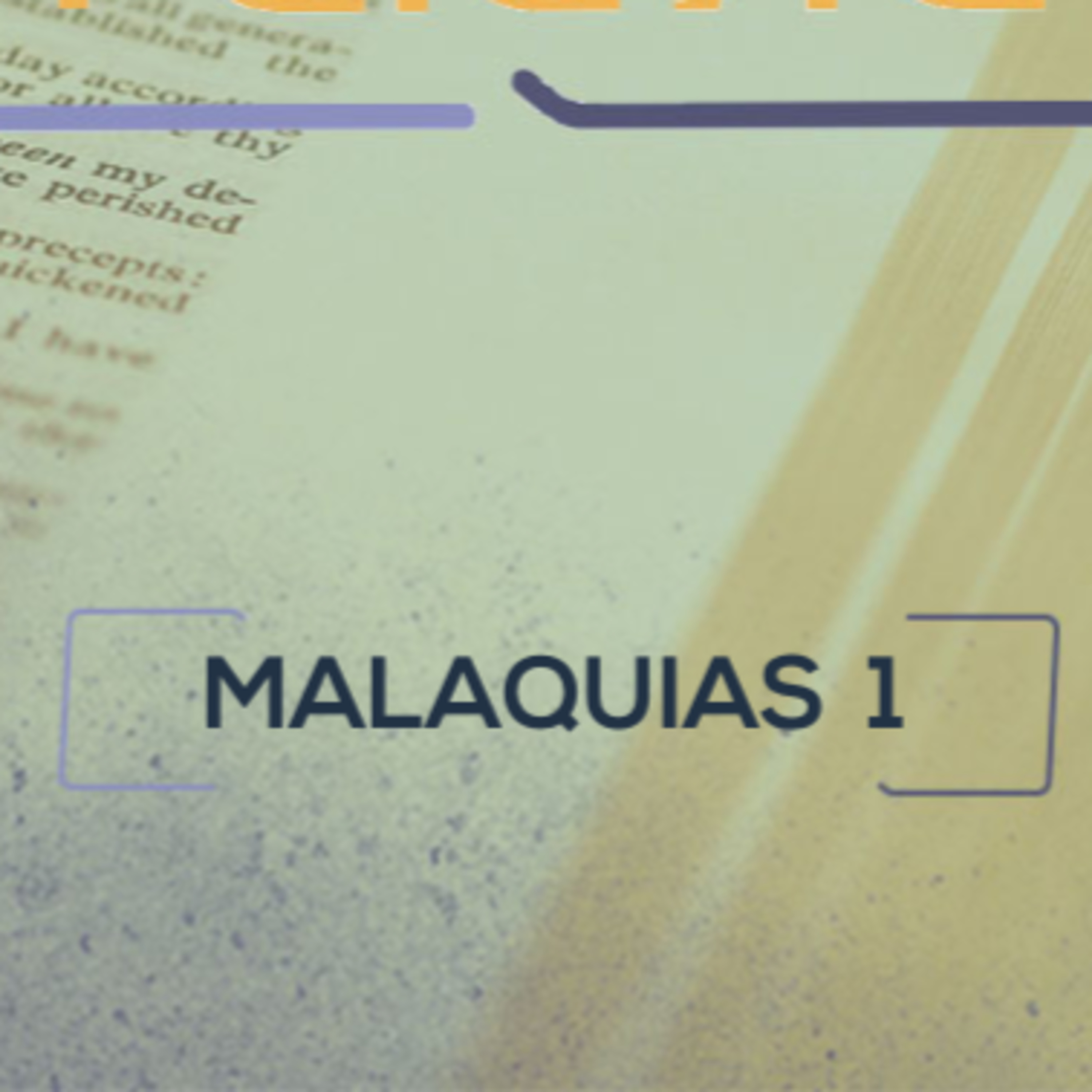 Malaquias 1