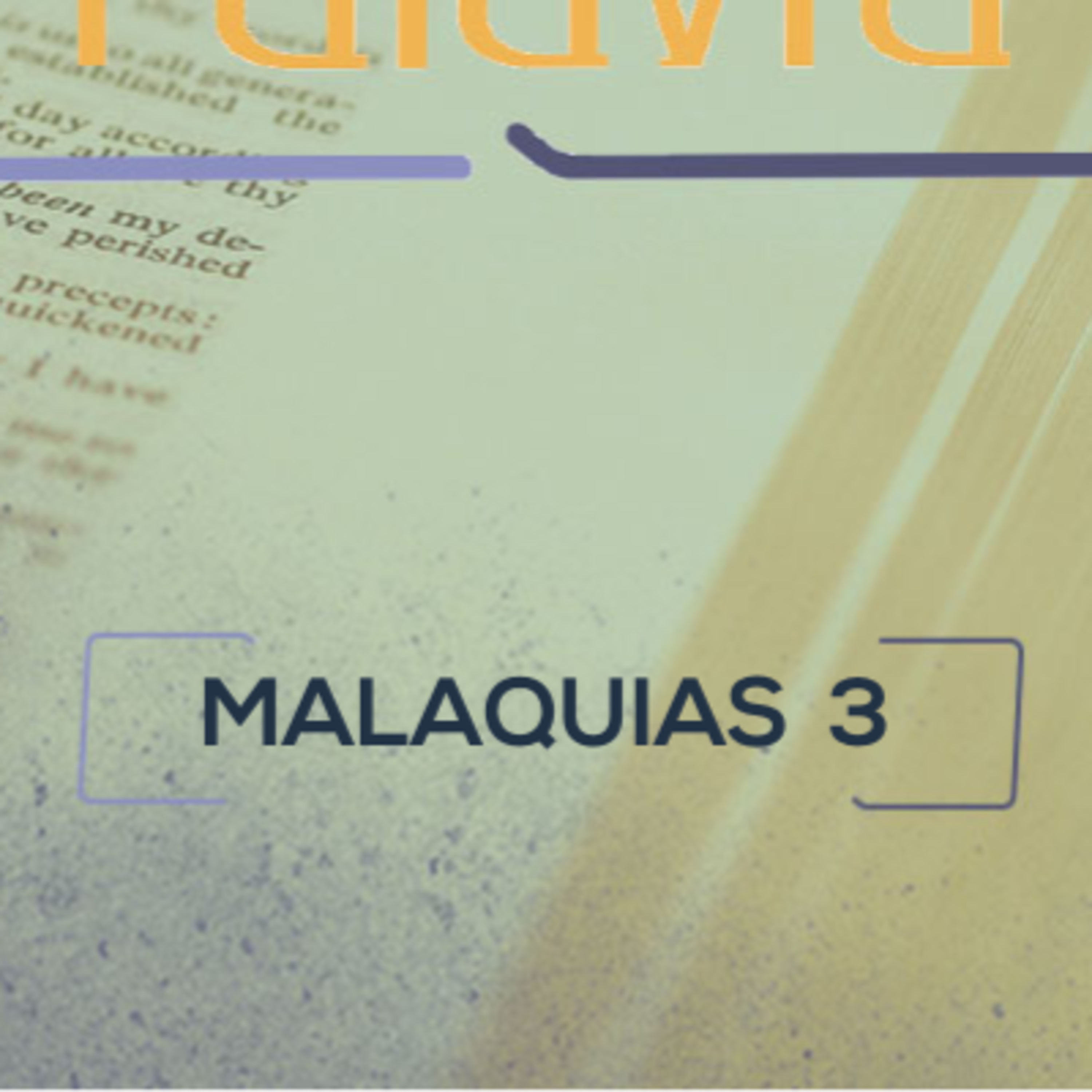 Malaquias 3