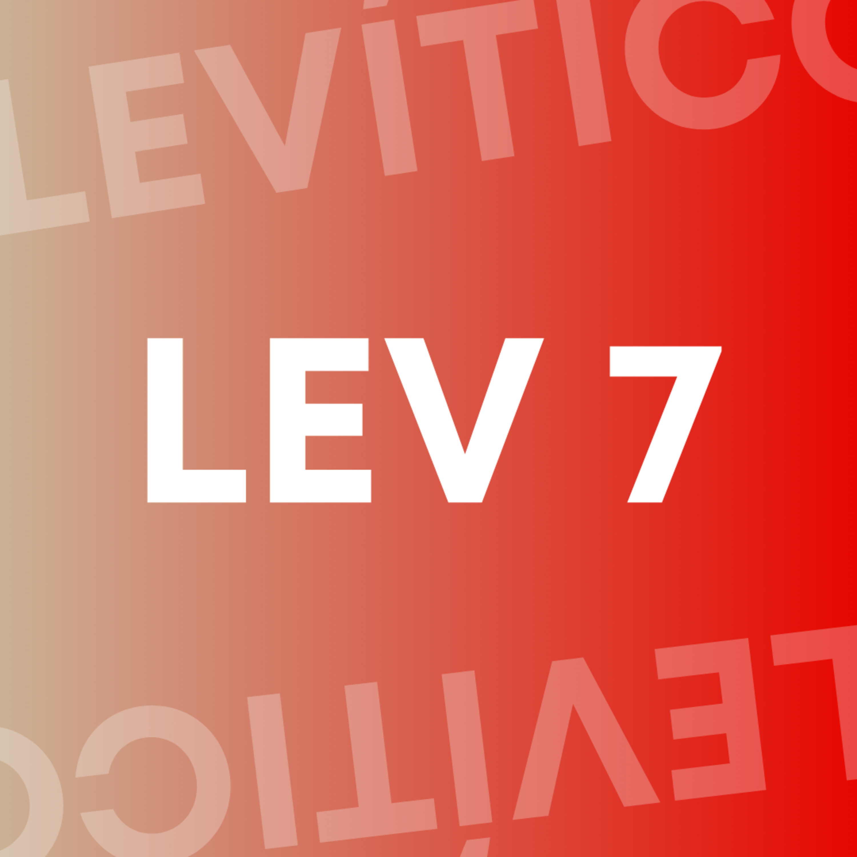 LEVÍTICO 7