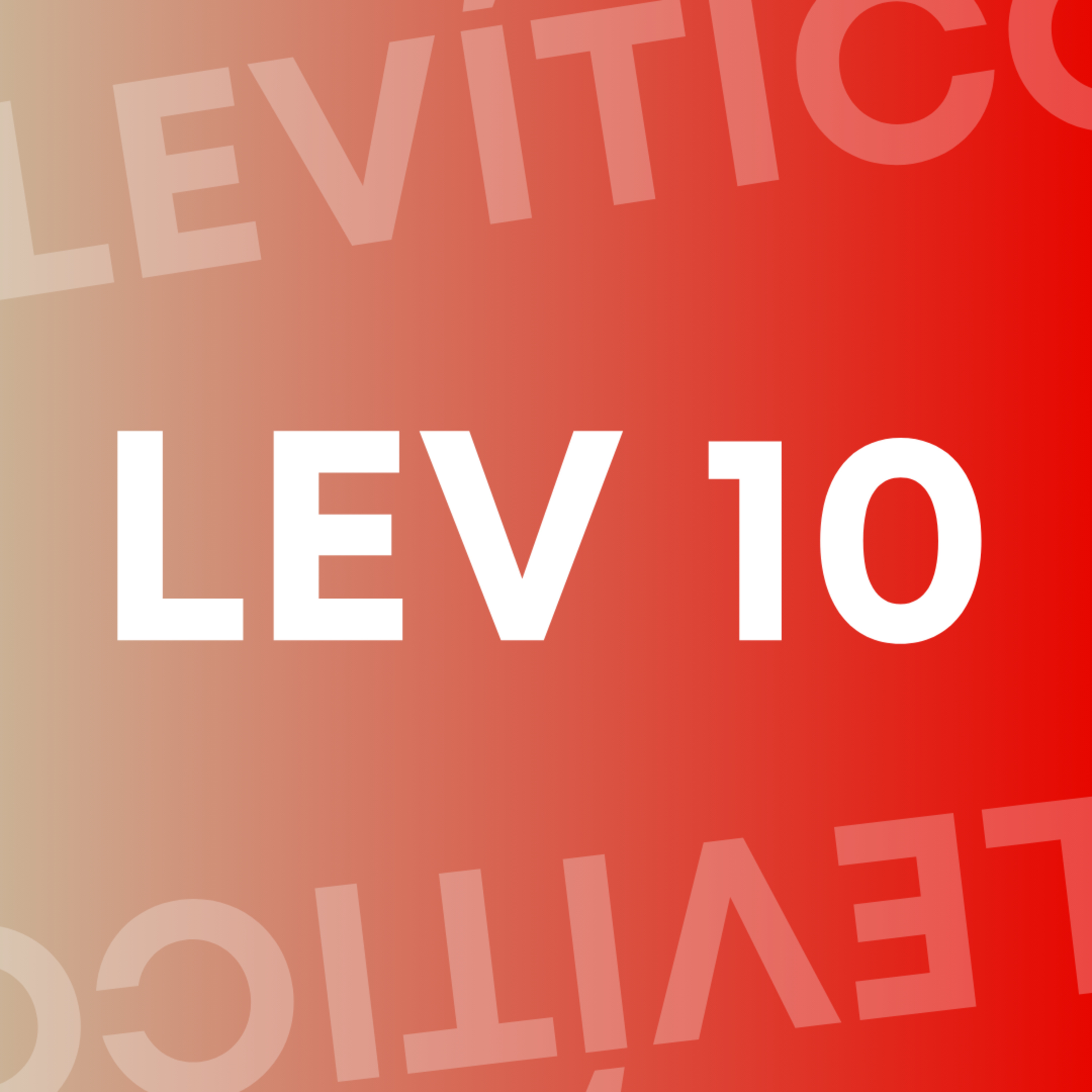 LEVÍTICO 10