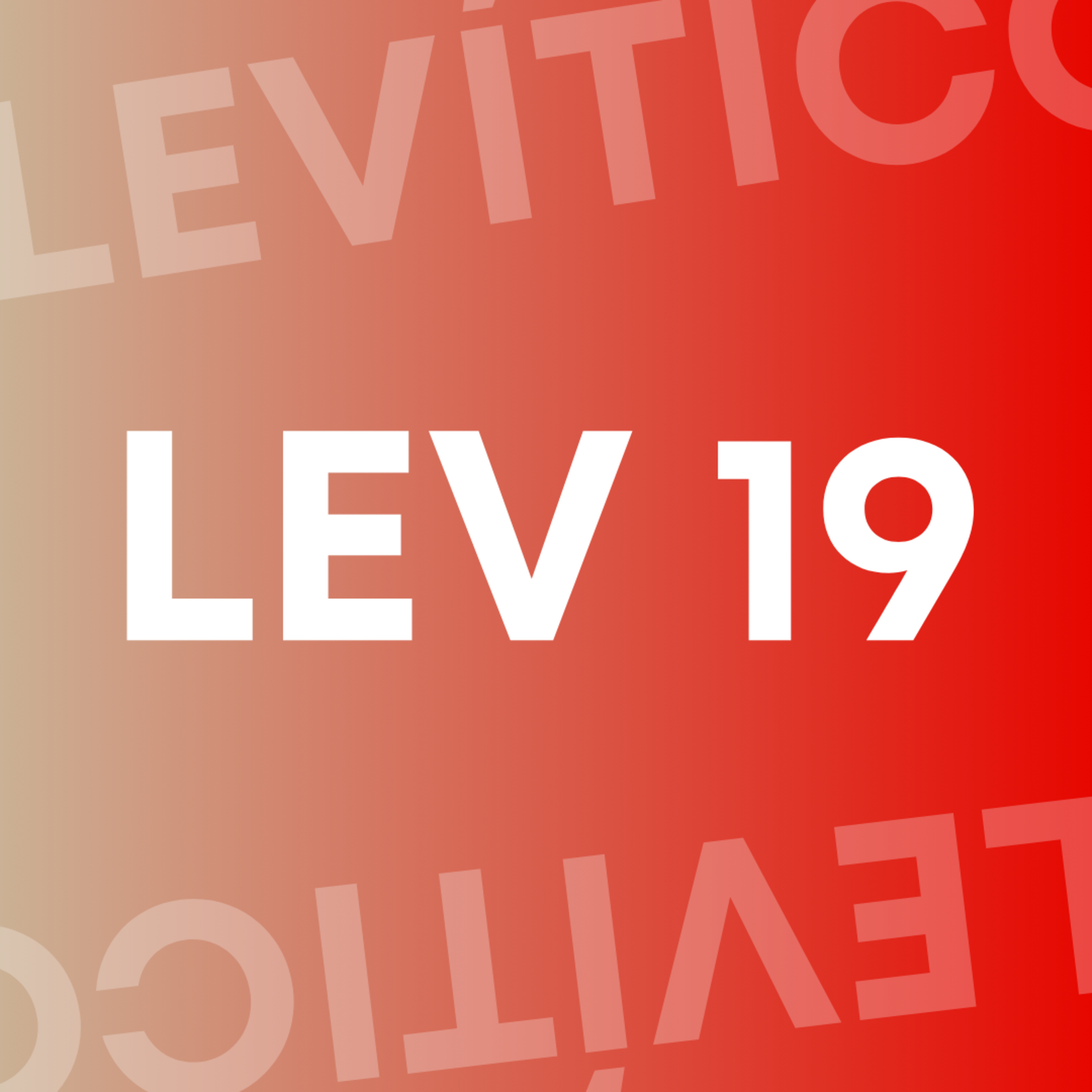 LEVÍTICO 19