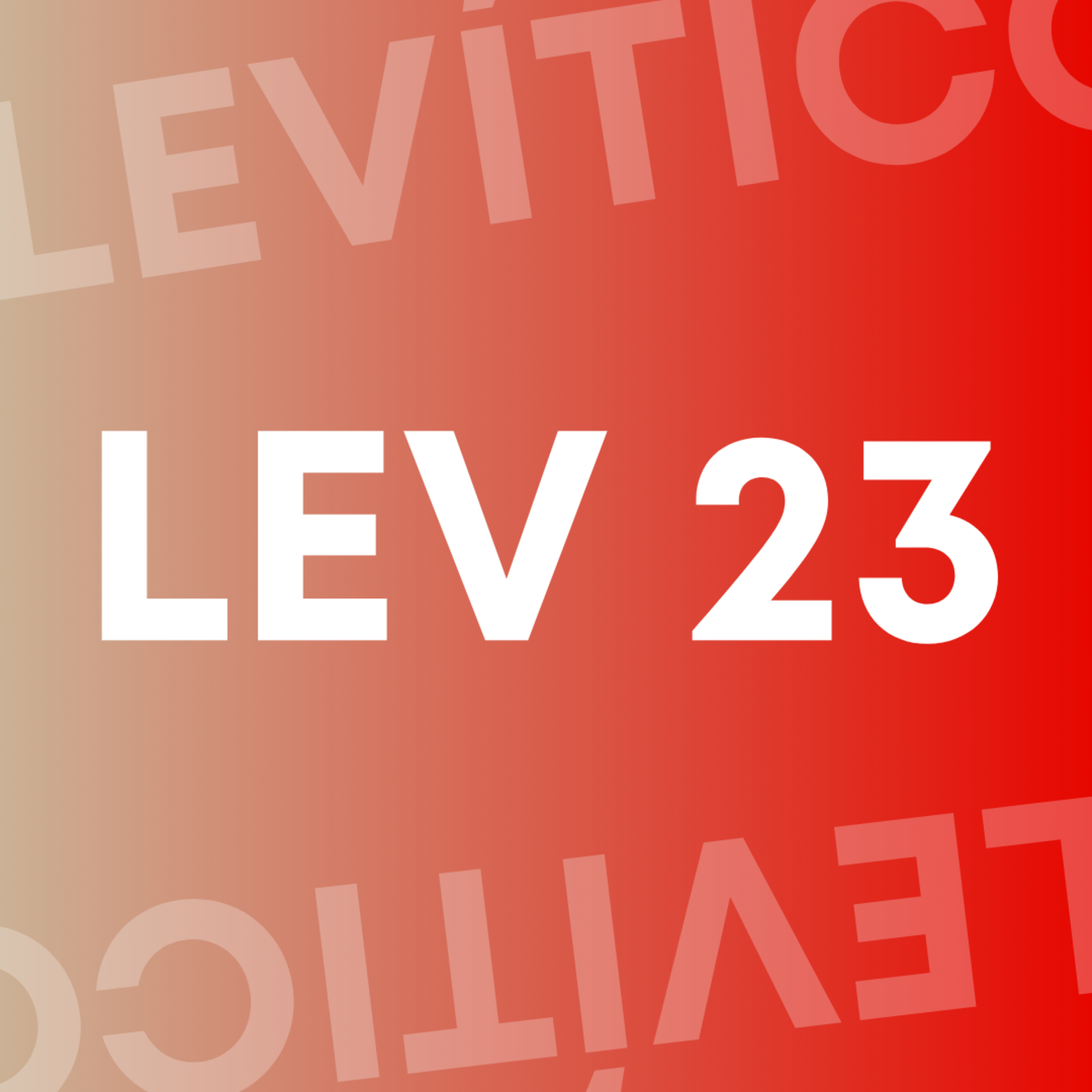 LEVÍTICO 23