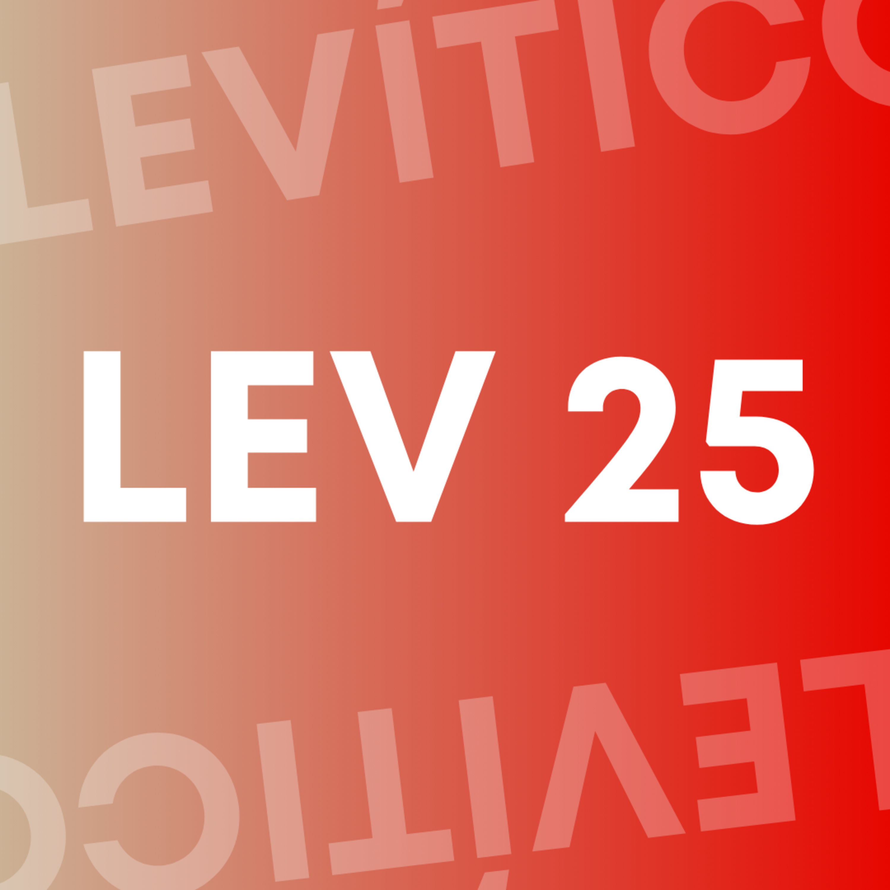 LEVÍTICO 25