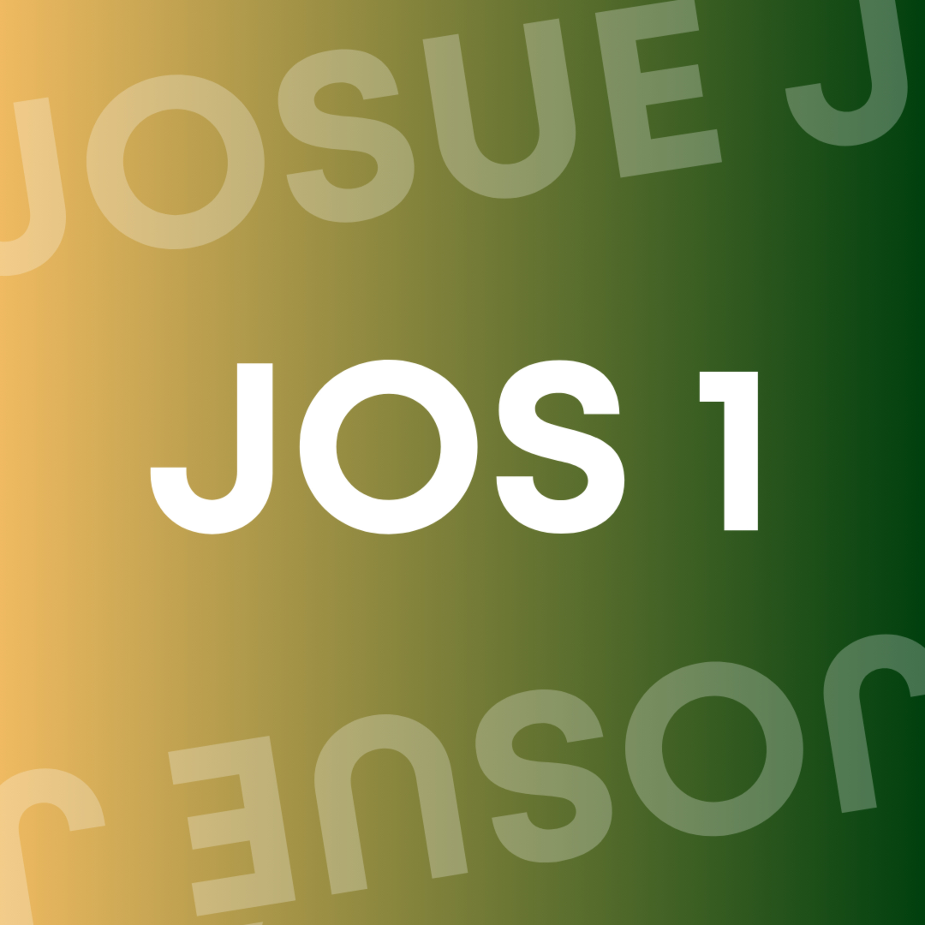 JOSUÉ 1