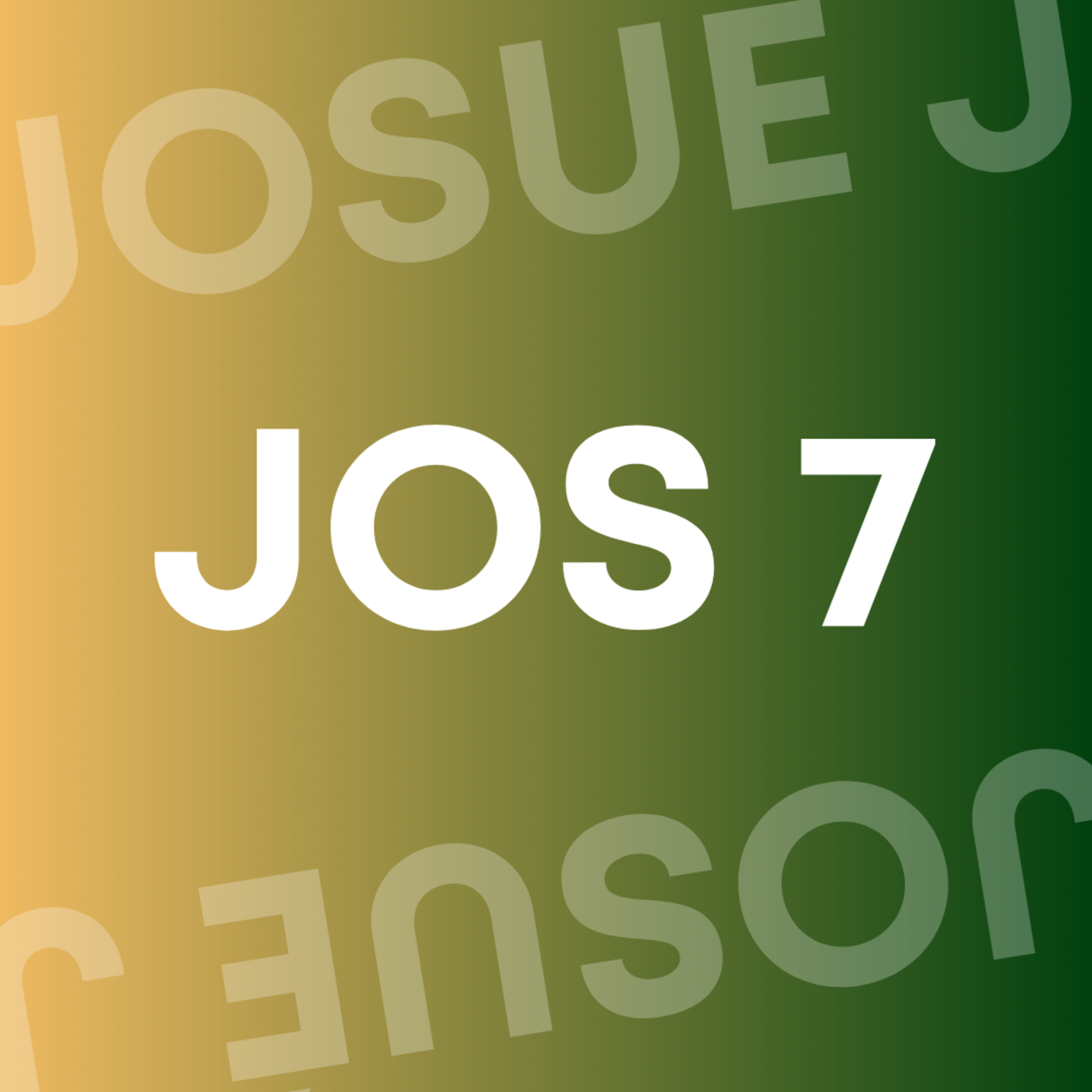 JOSUÉ 7