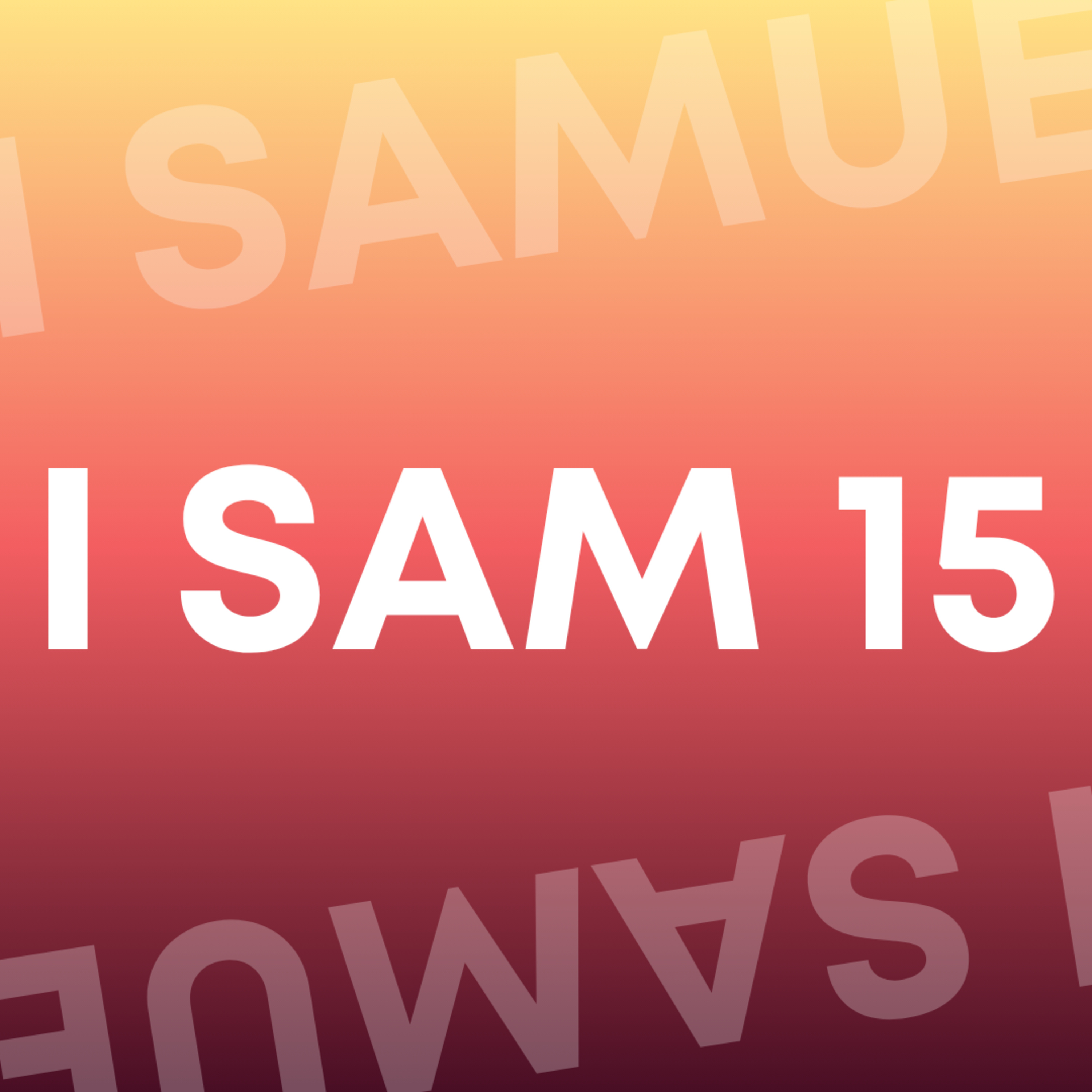 I SAMUEL 15