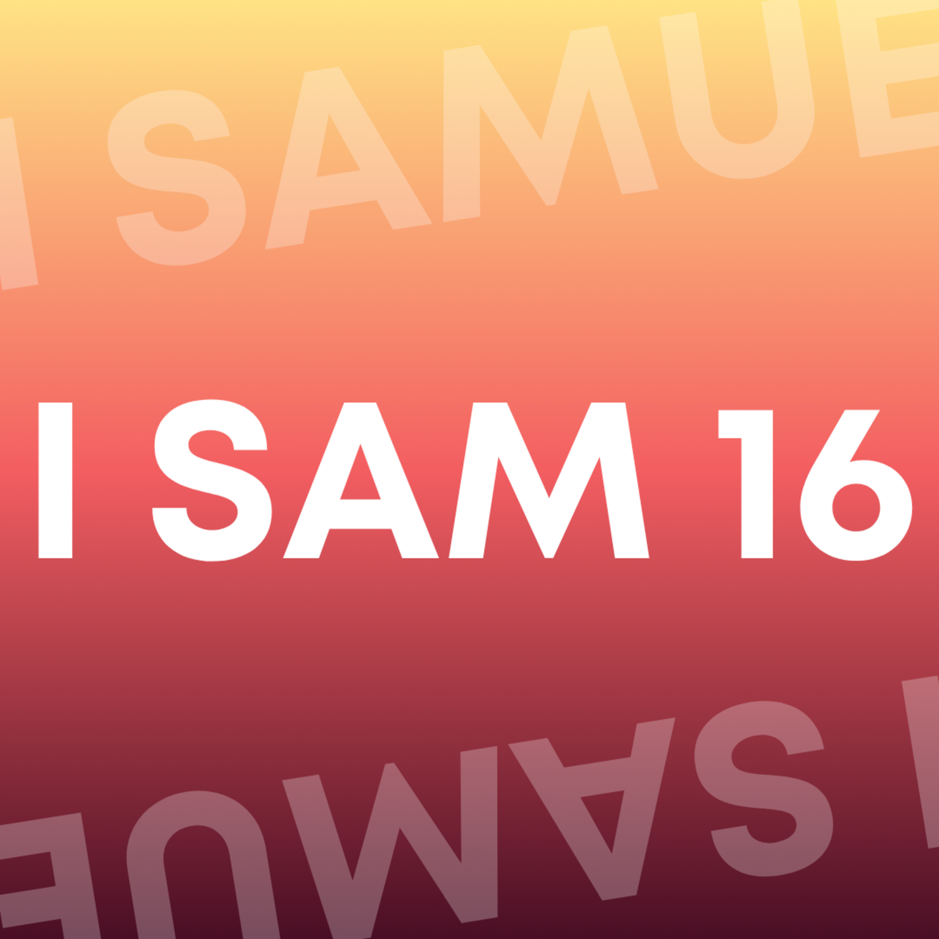 I SAMUEL 16