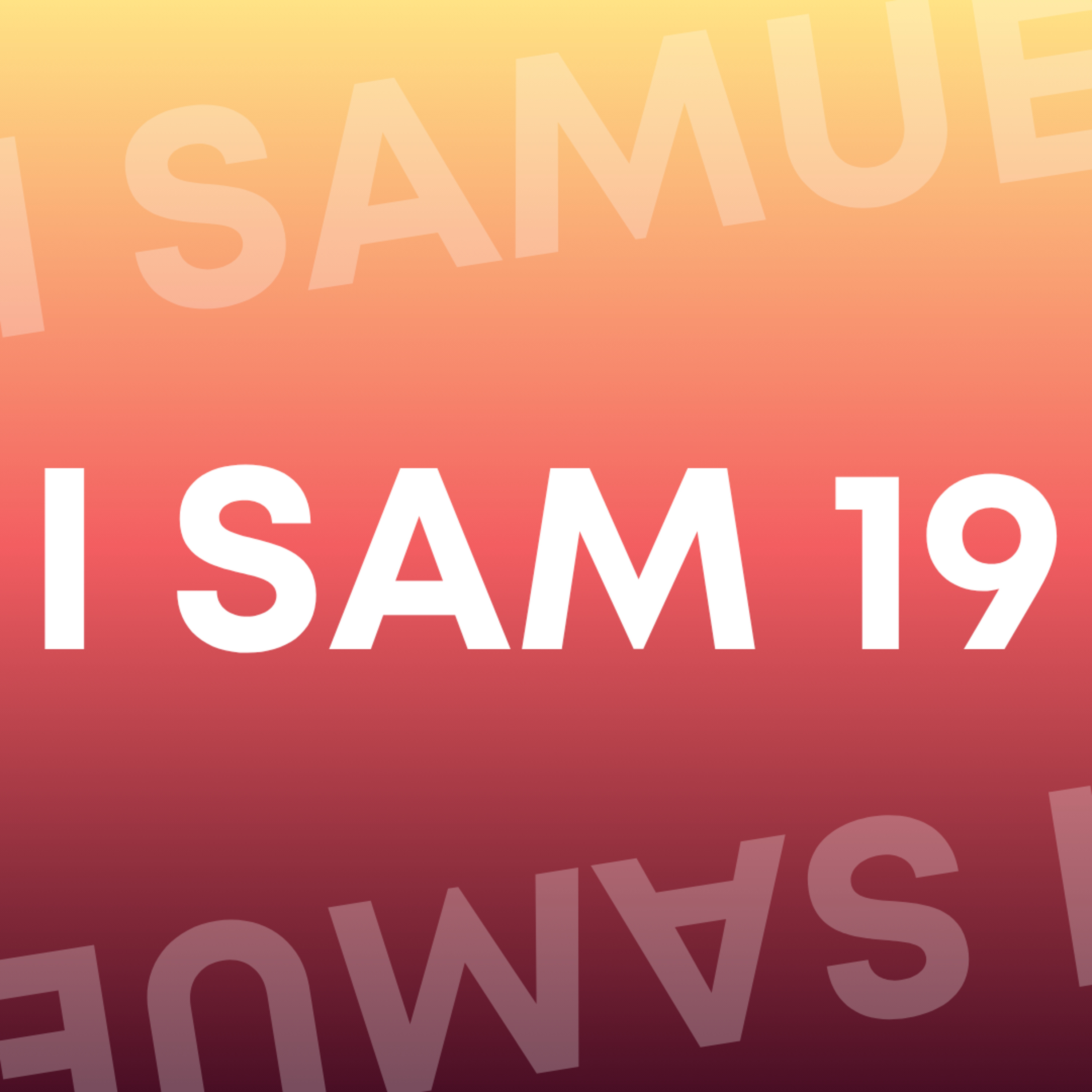 I SAMUEL 19