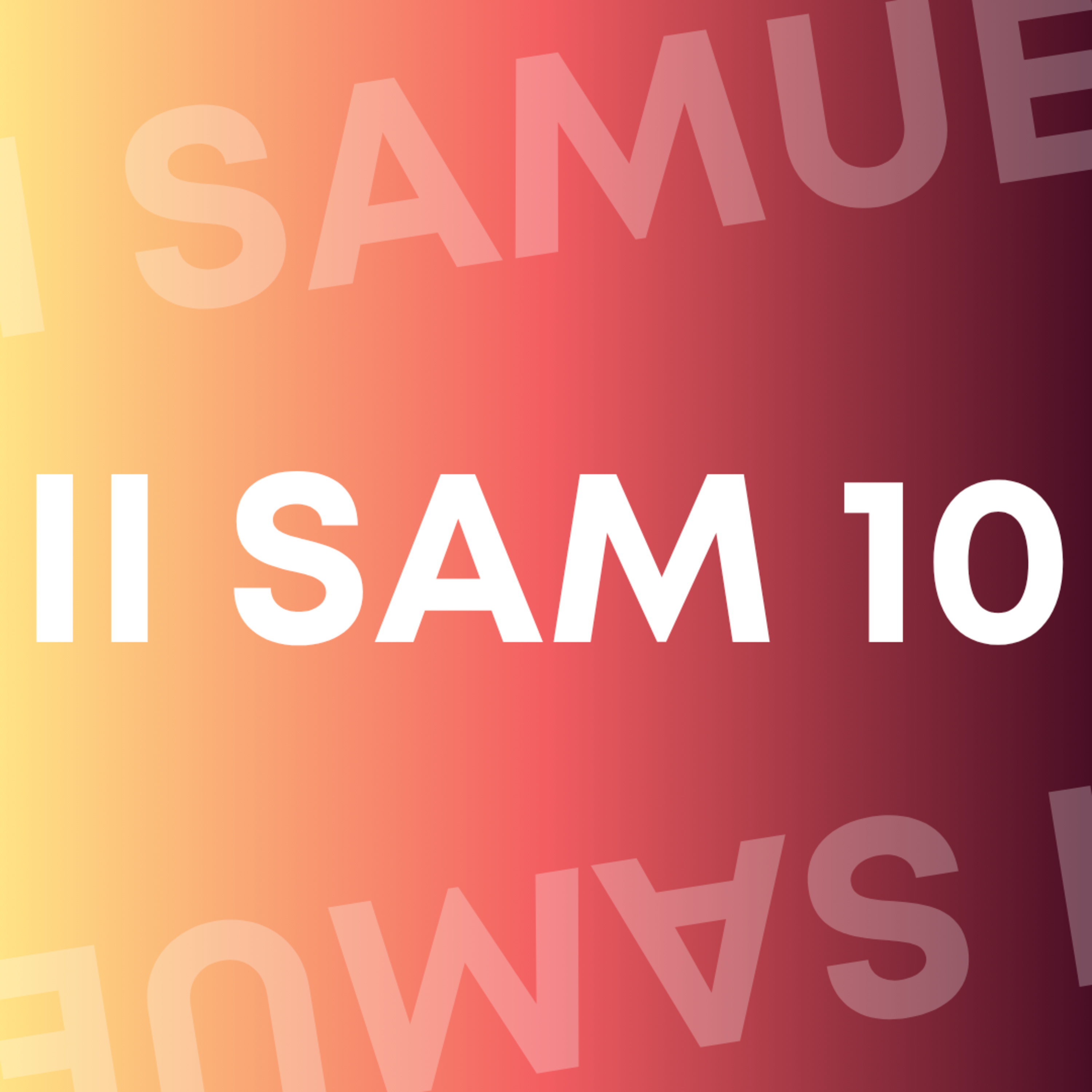 II SAMUEL 10