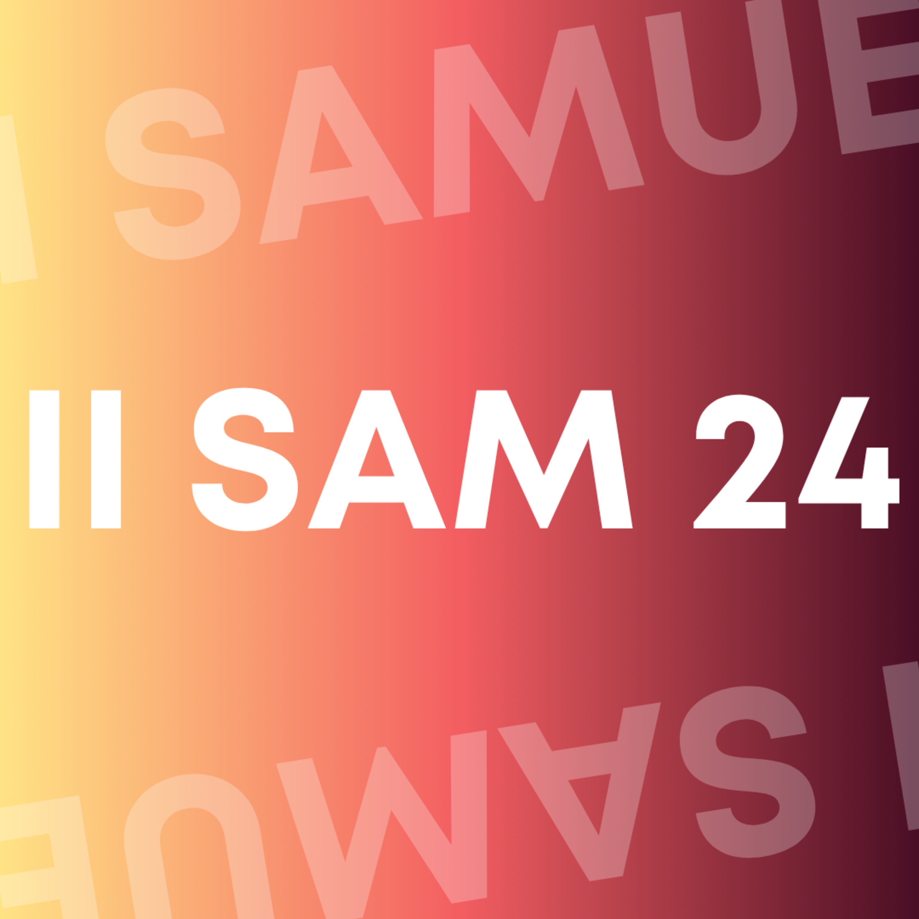 II SAMUEL 24