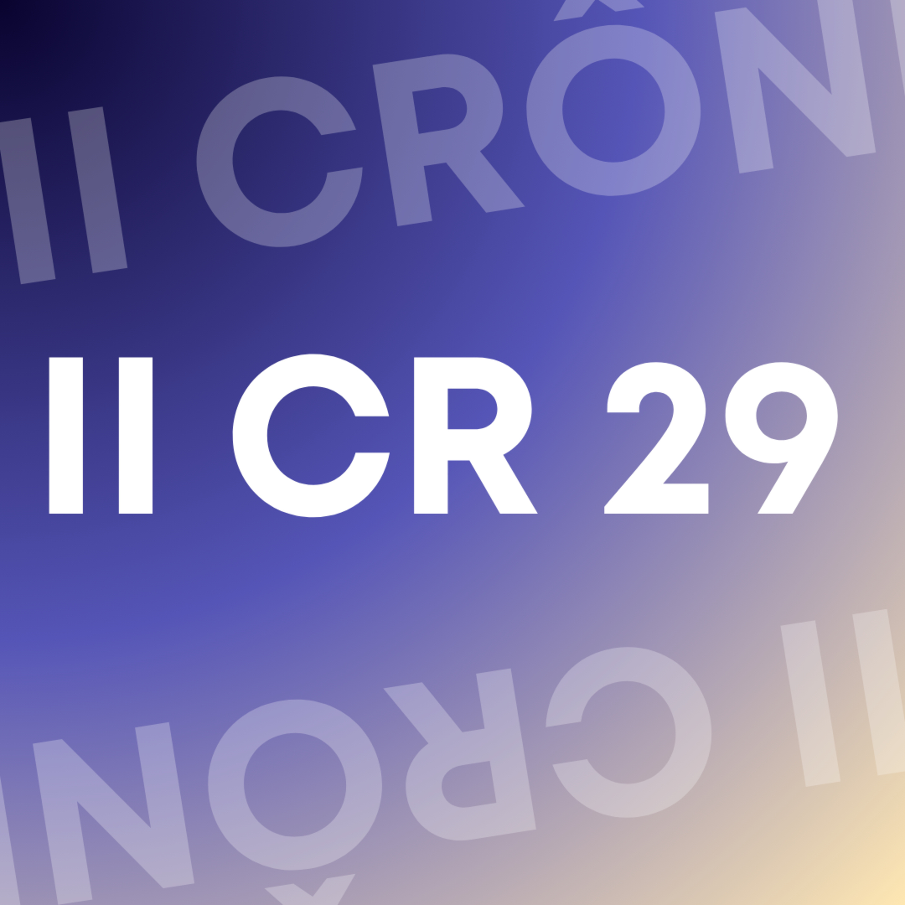 II CRÔNICAS 29