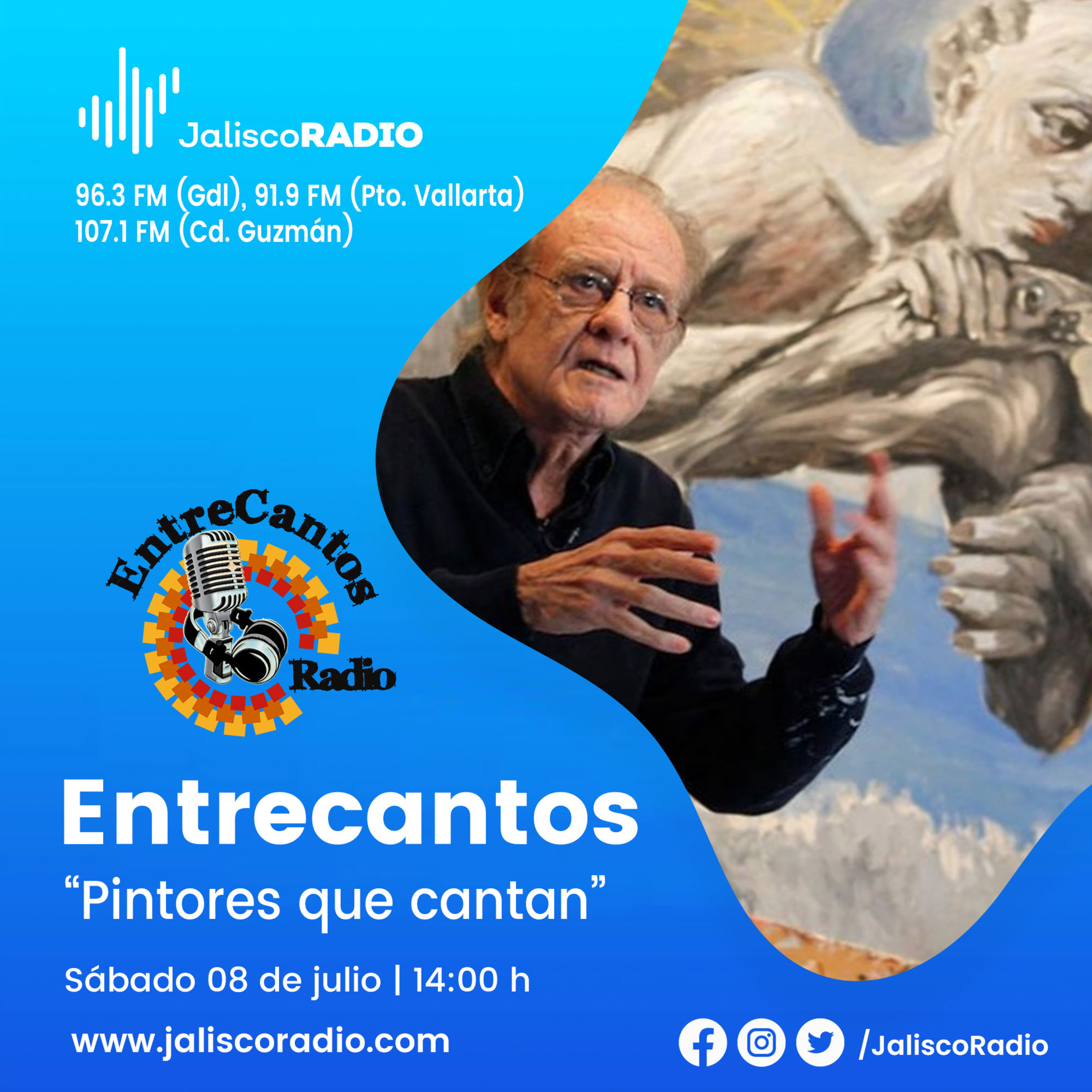 Entrecantos - 08 de Julio 2023 - Pintores que cantan