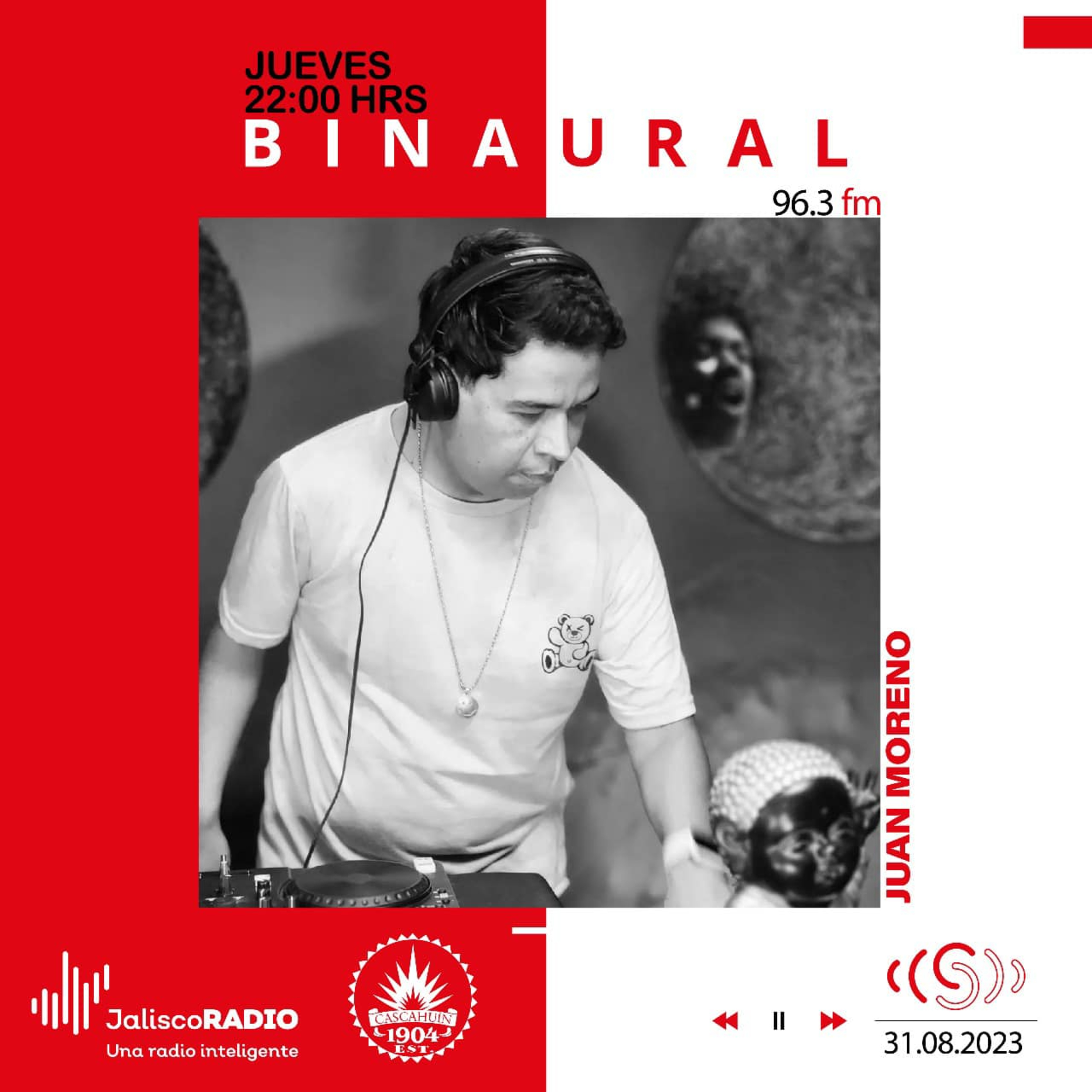 Binaural - Juan Moreno - 31 de Agosto 2023 episode artwork
