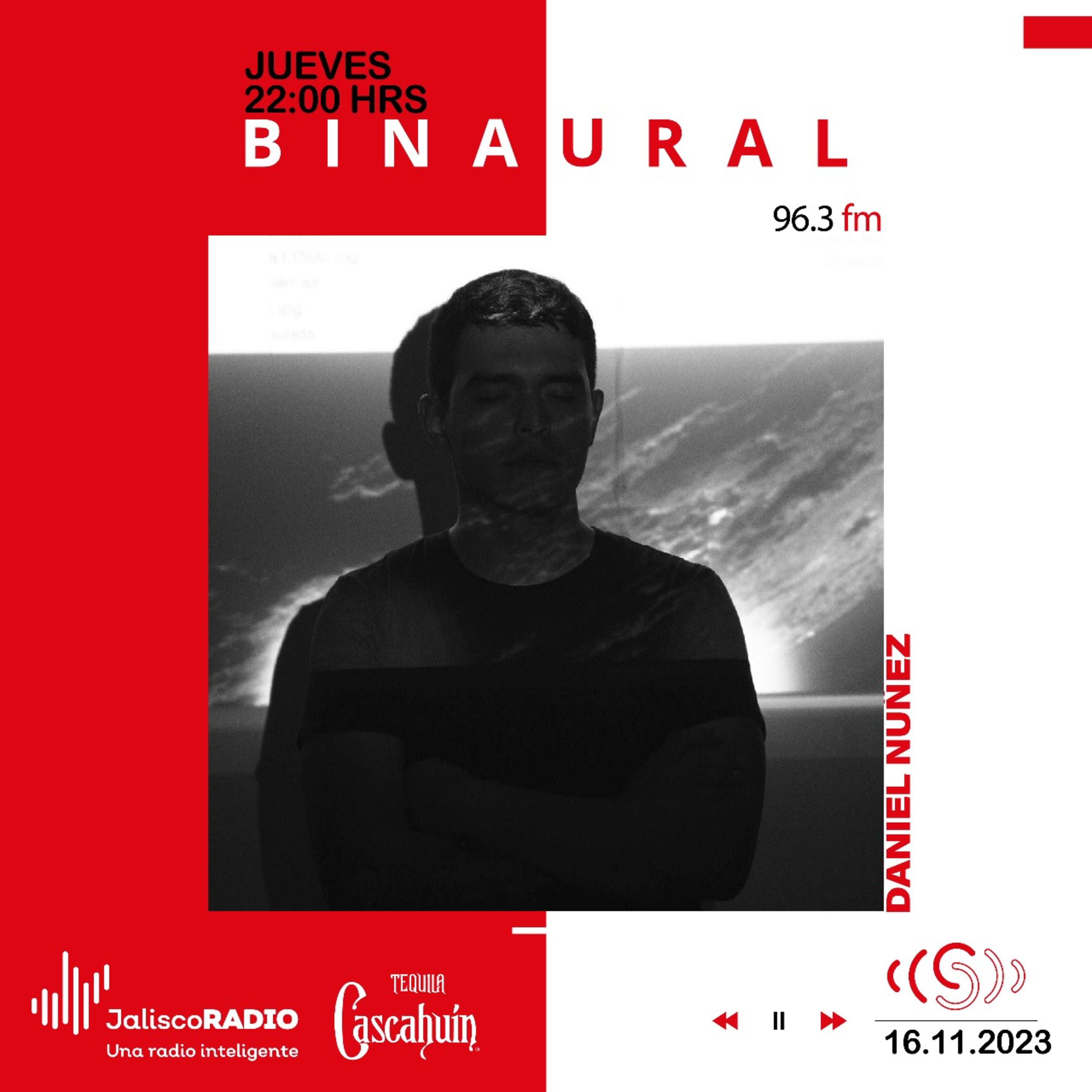 Binaural - Daniel Núñez - 16 de Noviembre 2023 episode artwork