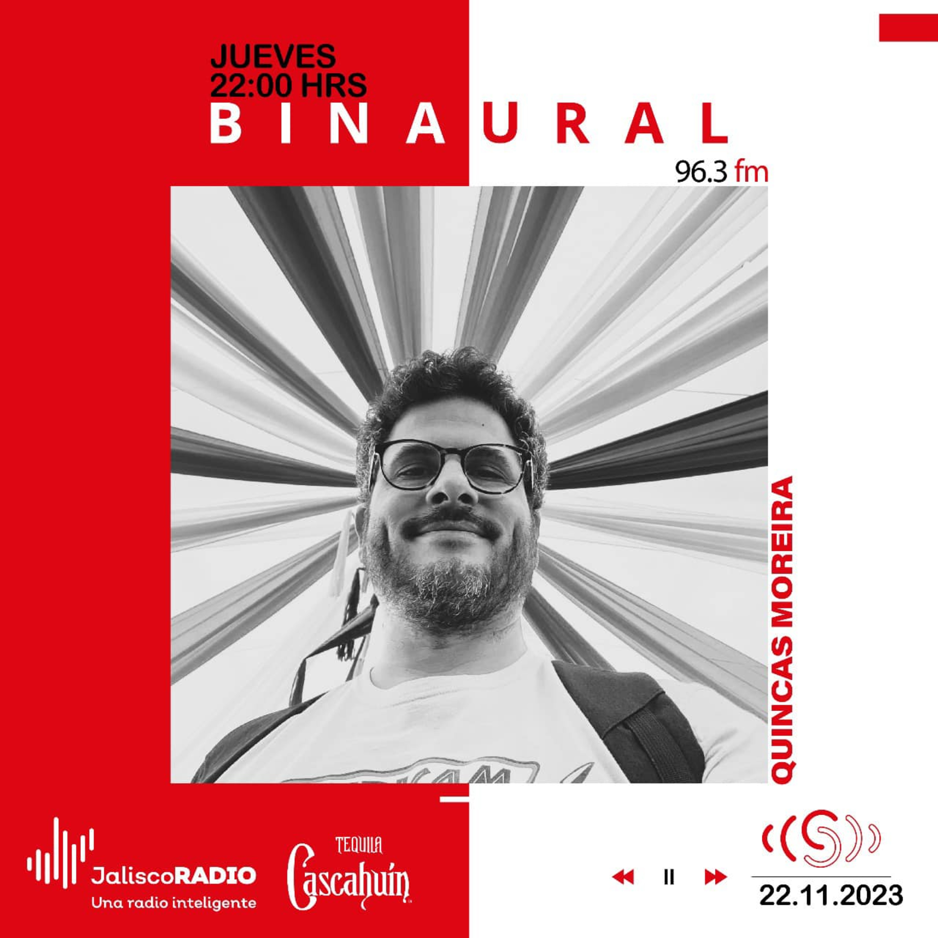 Binaural - Quincas Moreira - 23 de Noviembre 2023  episode artwork