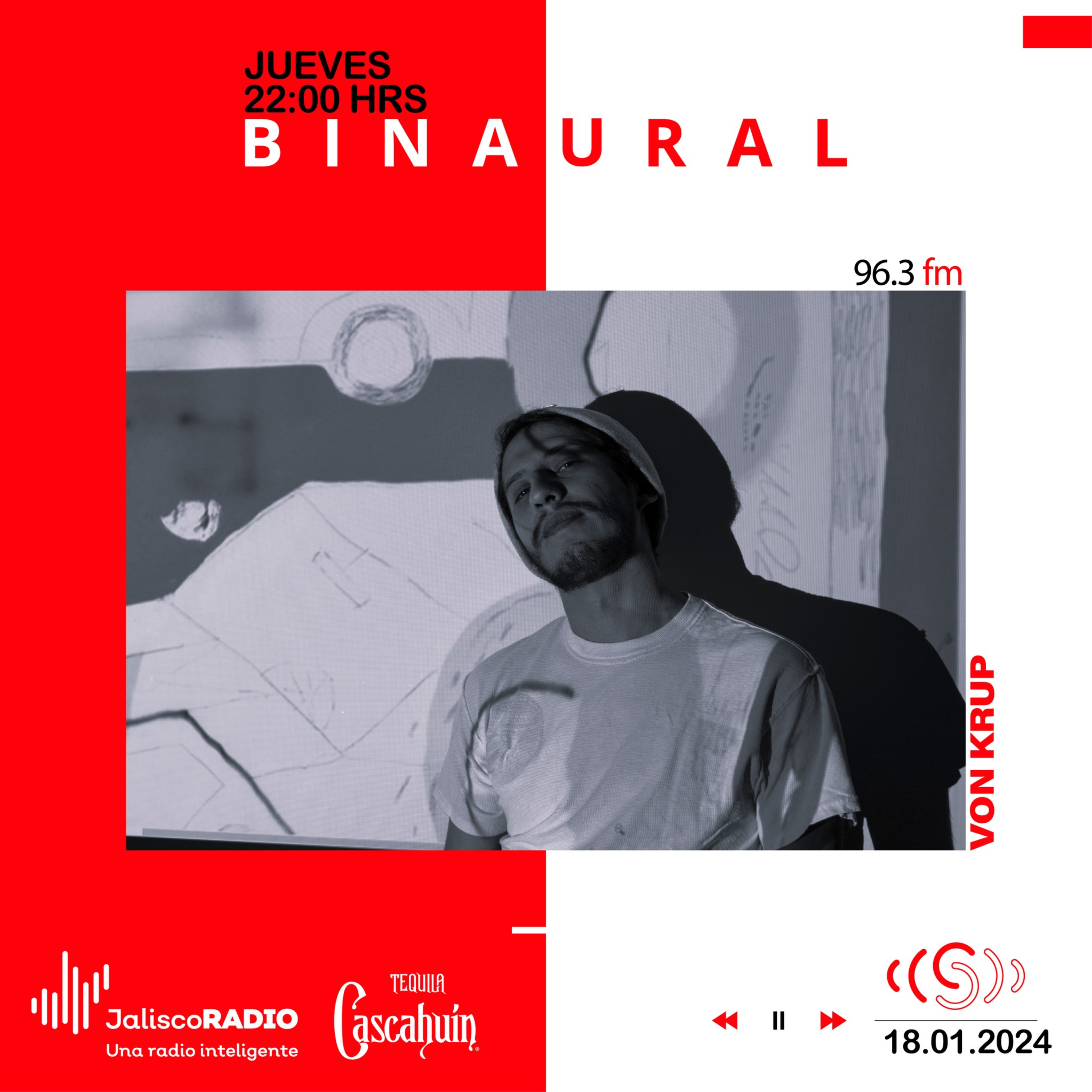 Binaural - Von Krop - 18 de Enero 2024 episode artwork