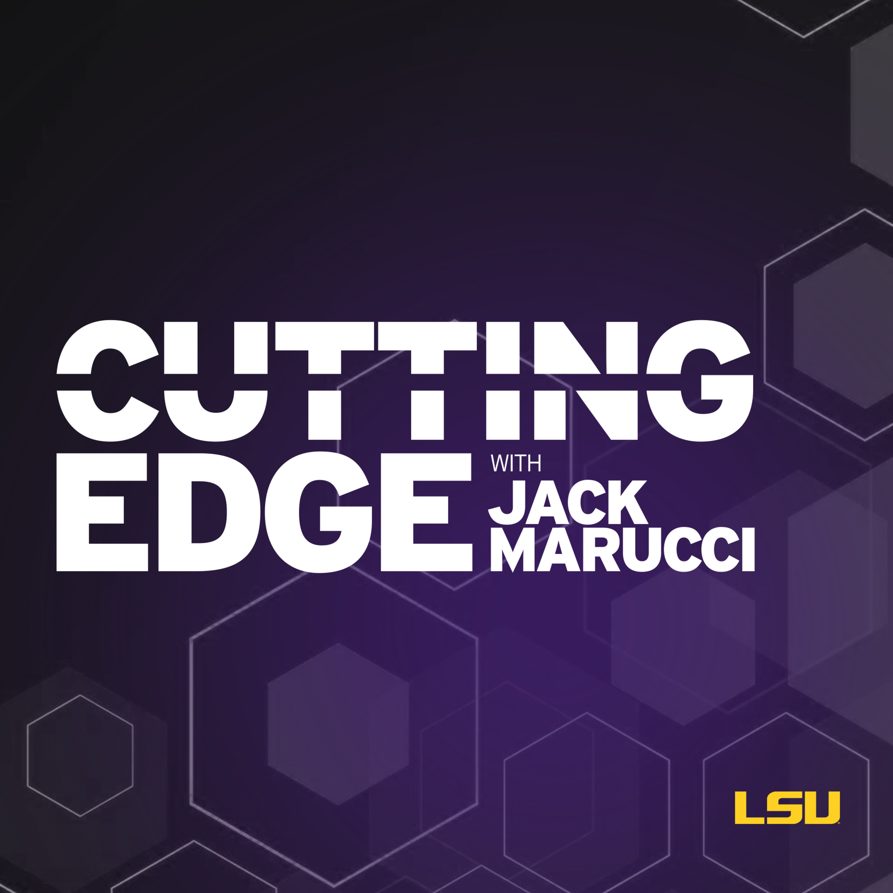 Artwork for Cutting Edge with Jack Marucci: A deeper dive into "Cognilize," the German VR technology key to LSU's quarterback development