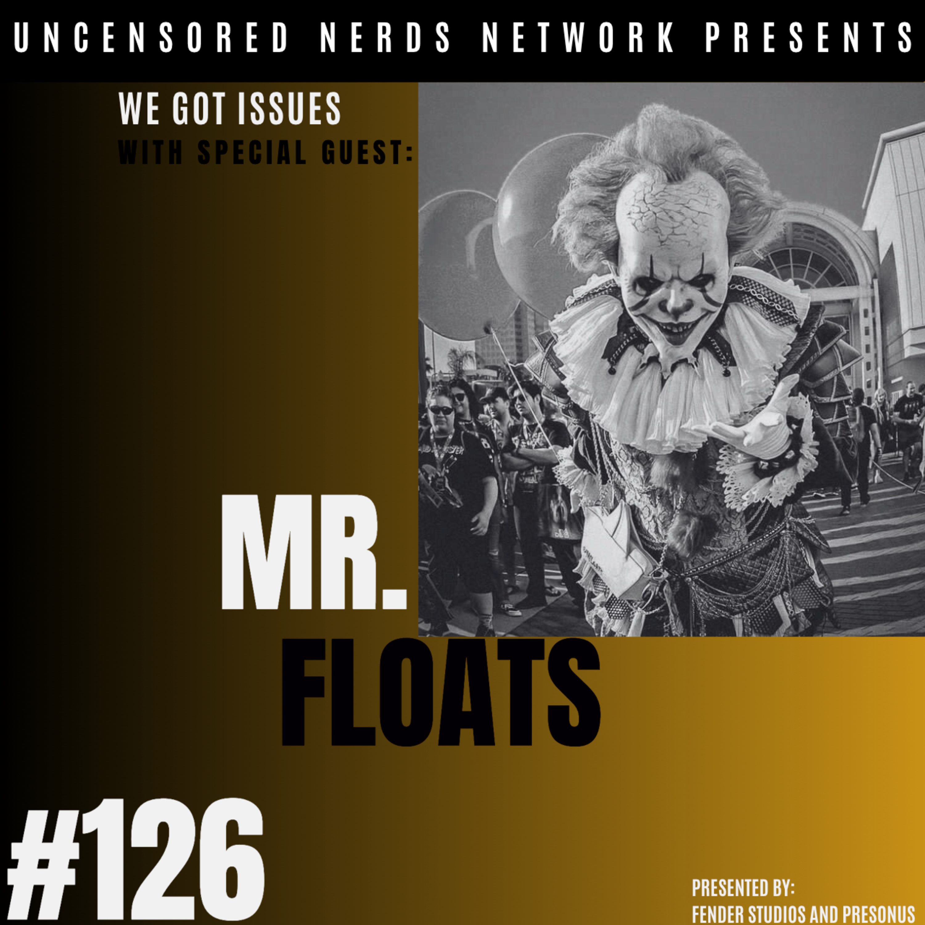 #126 We Got Issues: Halloween Special with Mr. Floats episode artwork