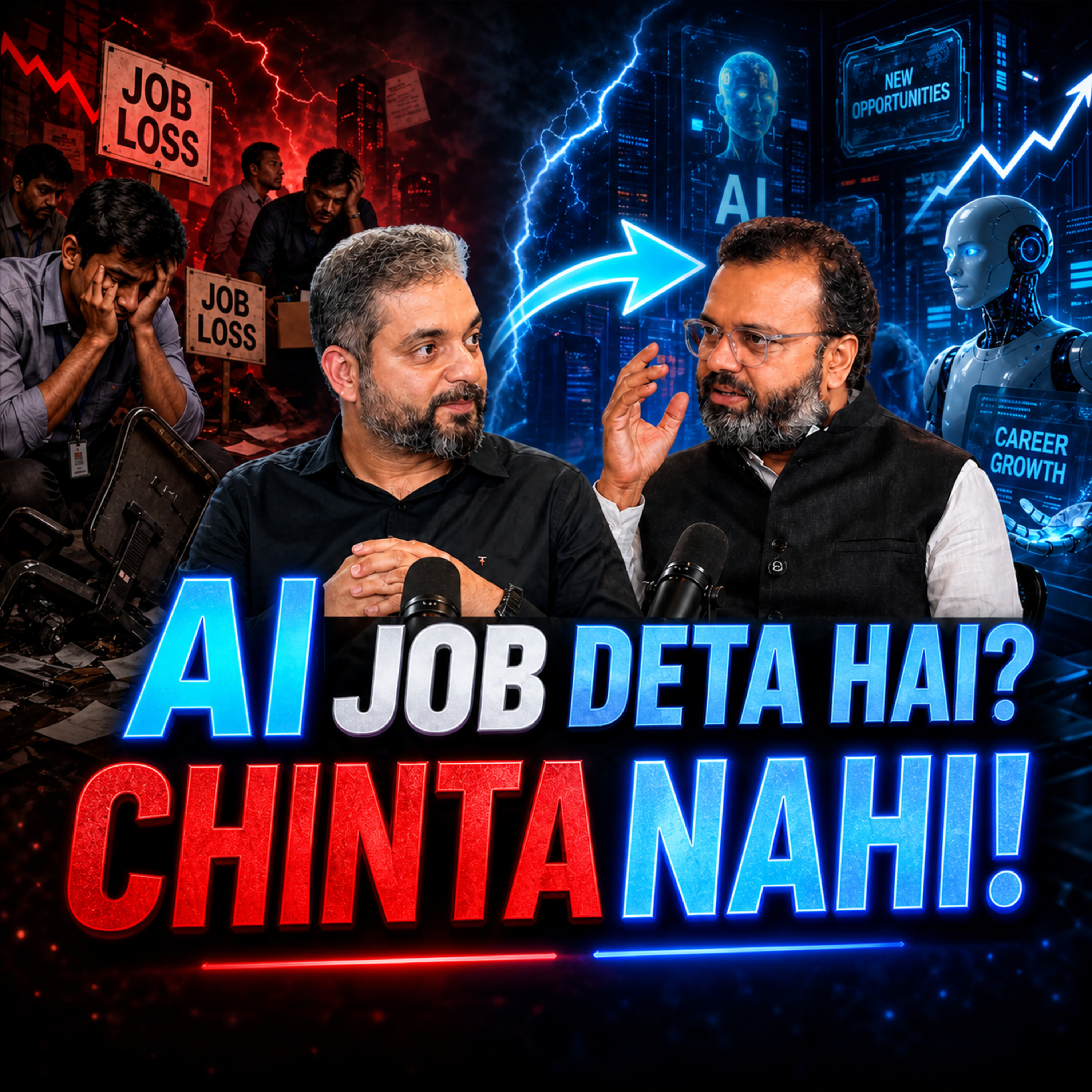 EP: 55 | 90% Indians Will Be Left Behind By AI — Are You One of Them? | Ft. Manas Gulati | Devendra Mohan episode artwork