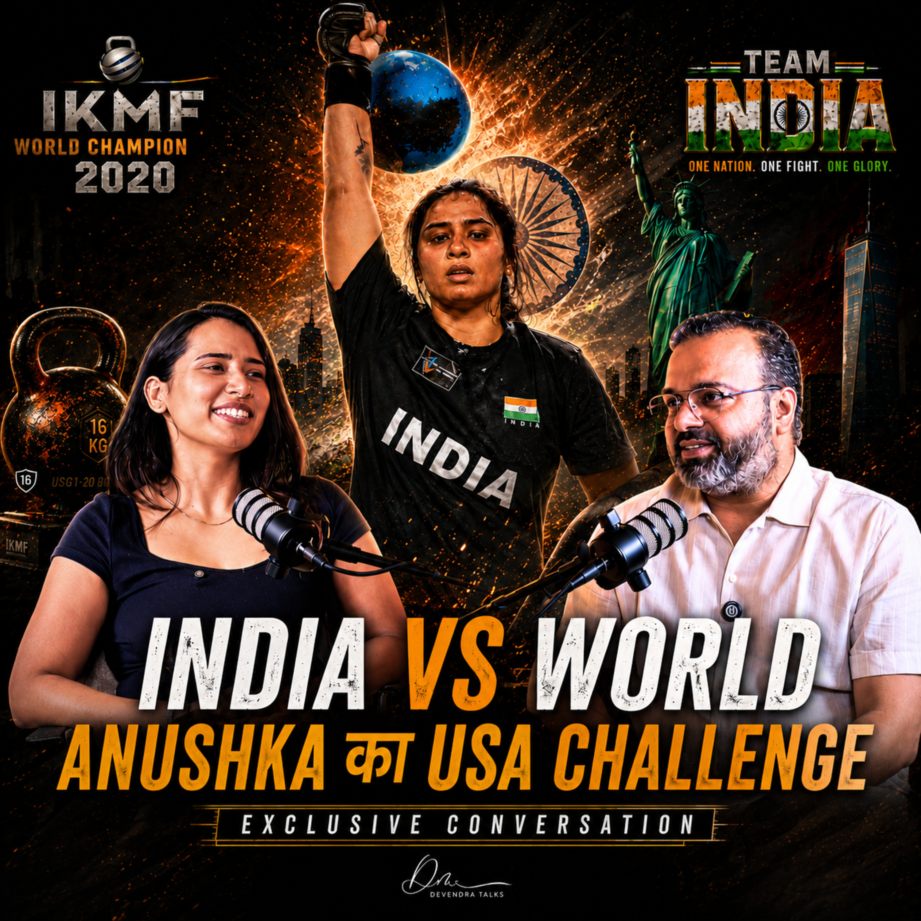 EP - 56 | Representing India on the World Stage | Anushka Singh on Kettlebell Sport, Nutrition & Discipline episode artwork