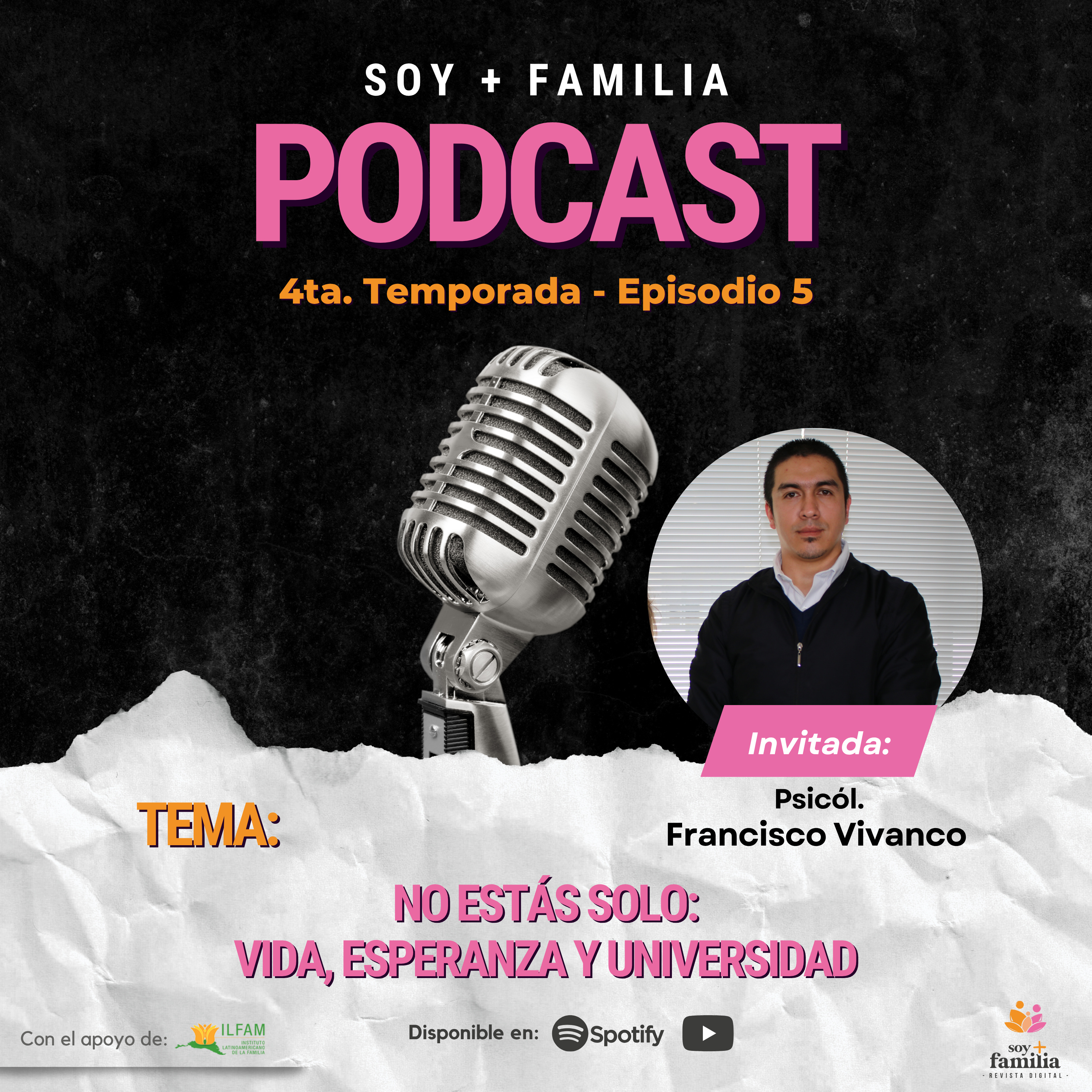 No estás solo: vida, esperanza y universidad | T4. E5.